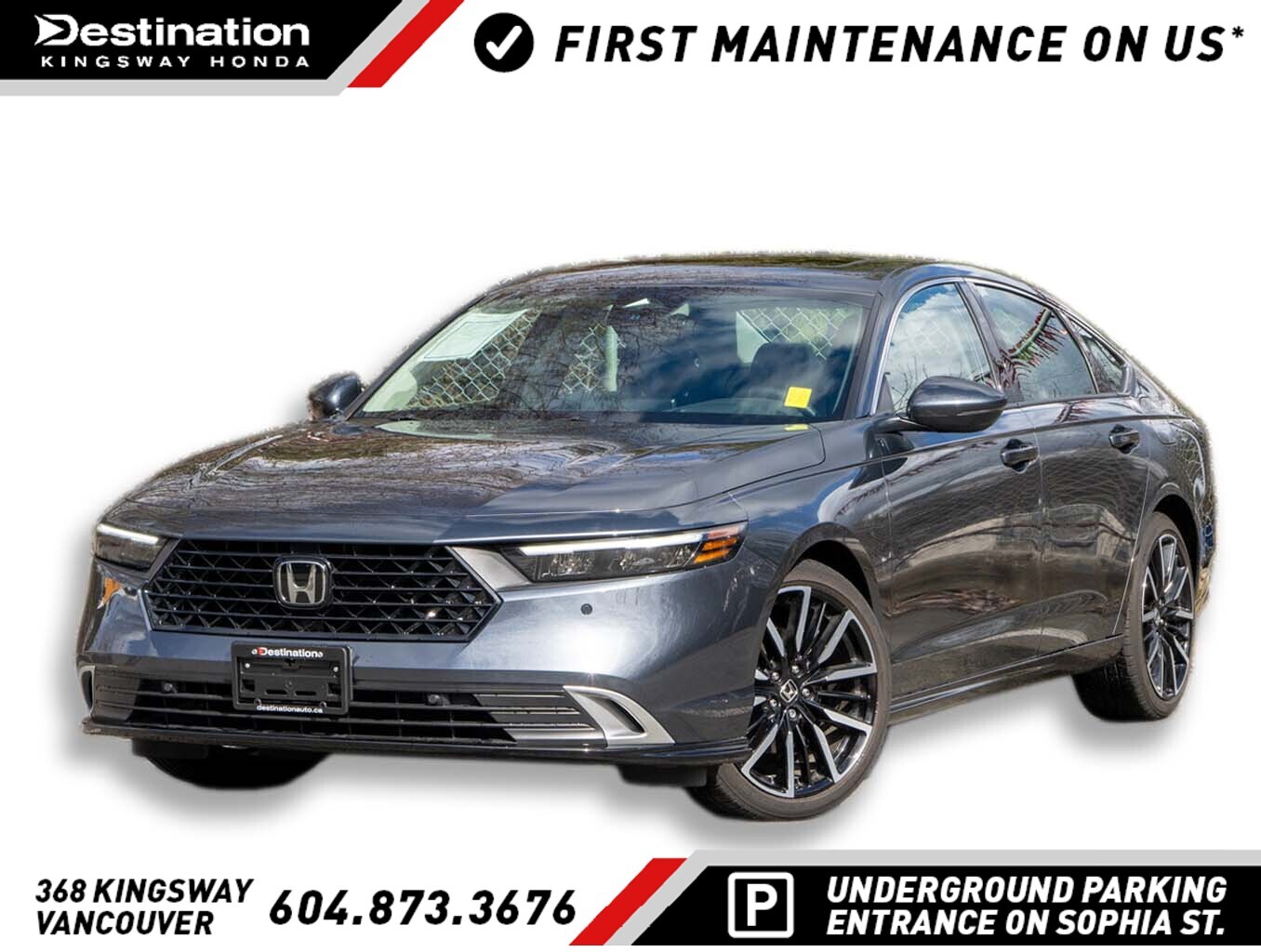 2024 Honda Accord HYBRID/TOURING/TOP TRIM/1 OWNER/NO ACCIDENT/CPO