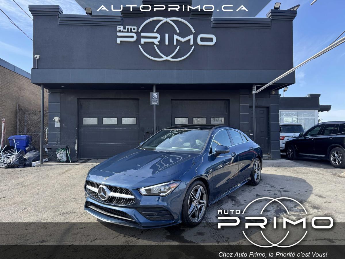 2023 Mercedes-Benz CLA250 AMG Line Cuir Toit Pano GPS Nav Carplay BT Cam