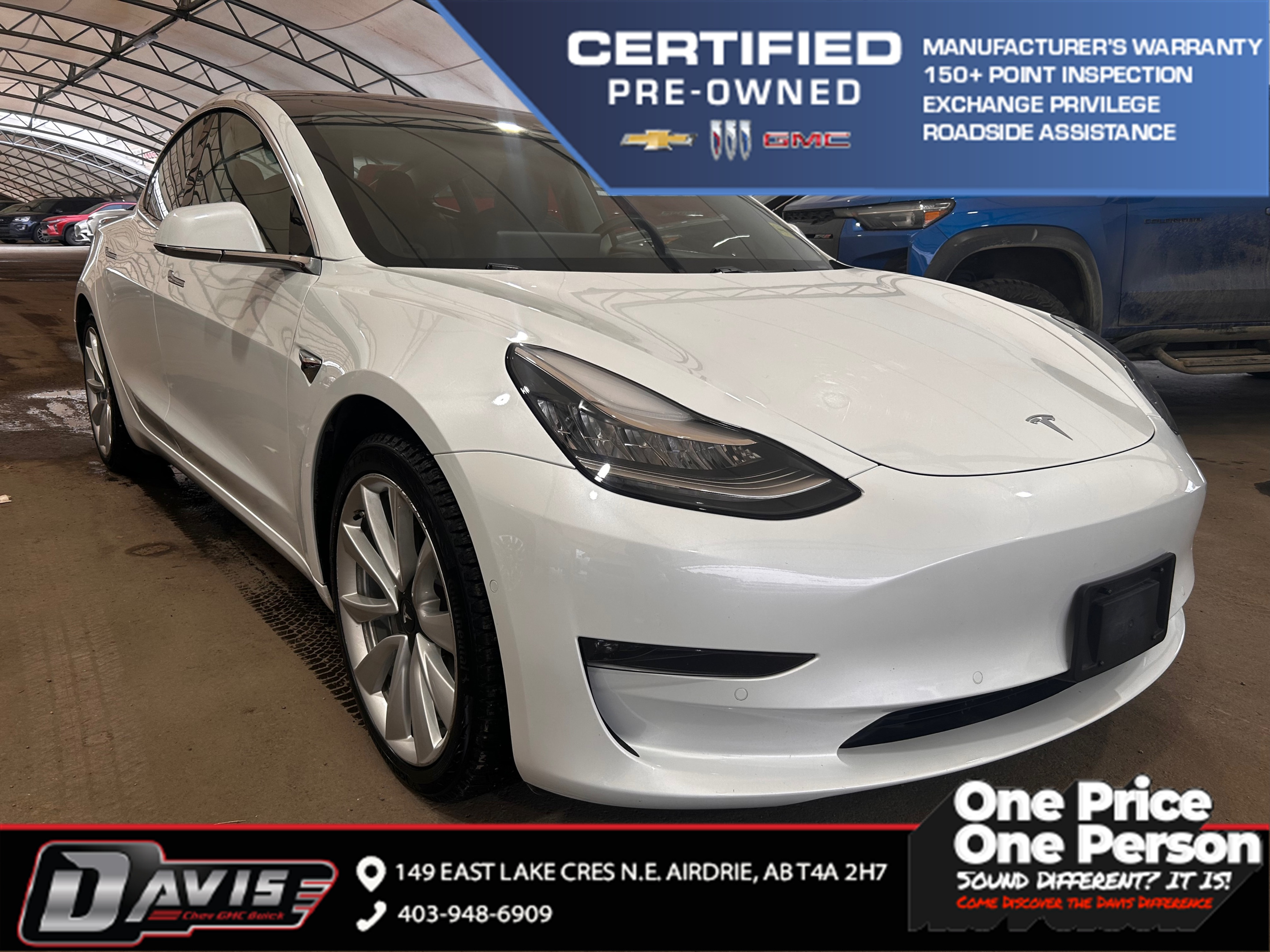 2018 Tesla MODEL 3/PERFORMCE/LNG RNGBASE WELL-INSULATED CABIN WITH SMOOTH RIDE | 15-INCH TO