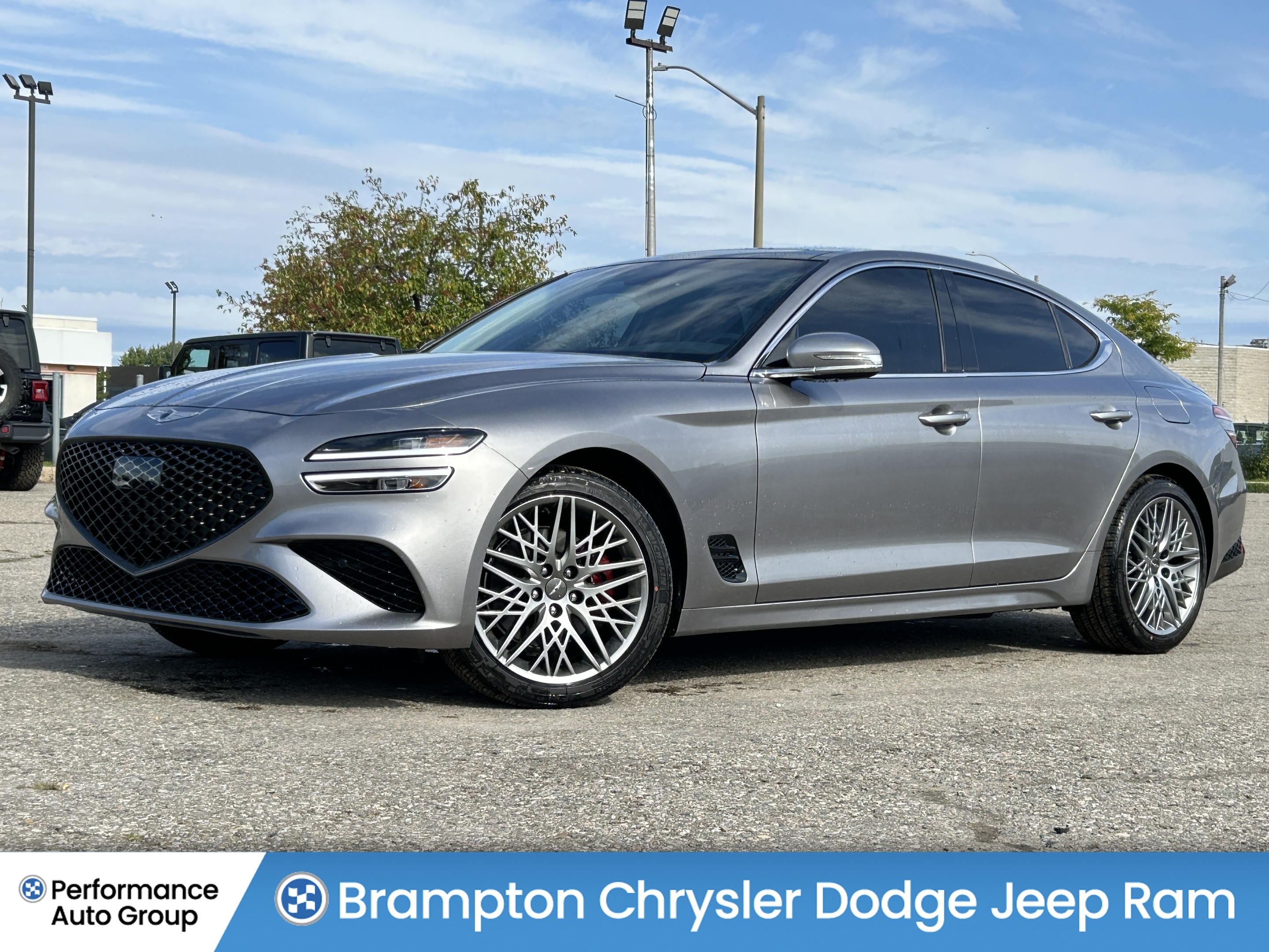 2023 Genesis G70 2.0T Advanced AWD*Sunroof*Adaptive Cruise*Nav