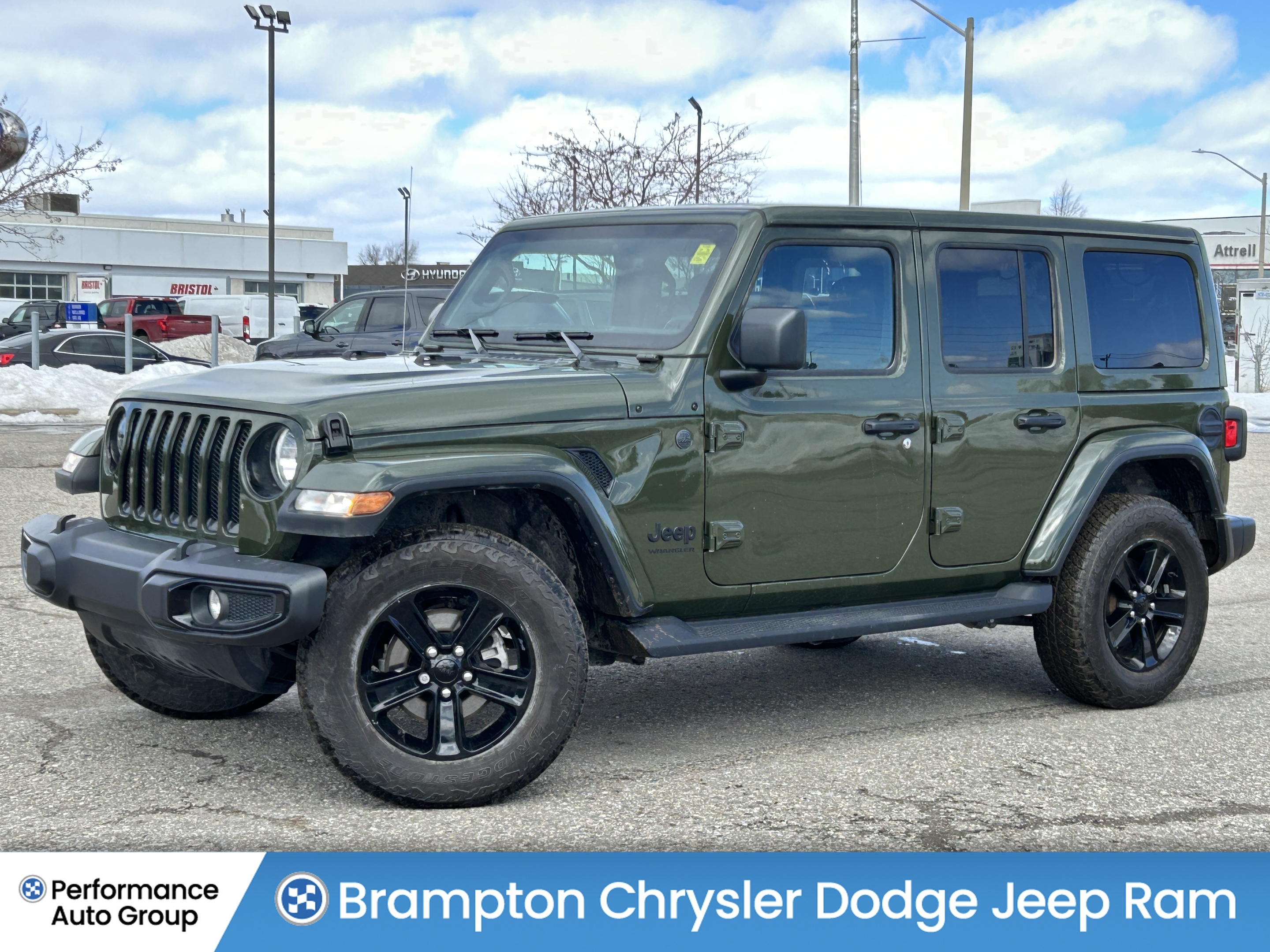 2023 Jeep Wrangler Sahara Altitude 4 Door 4x4*Alpine Audio*TowPackage