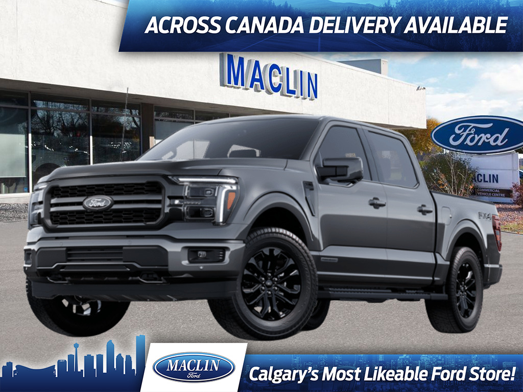2025 Ford F-150 LARIAT | BLACK APP PKG | BED PKG | TOW PKG | SYNC4