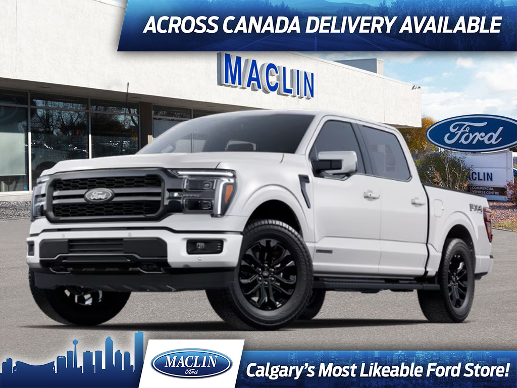 2025 Ford F-150 LARIAT | BLACK APP PKG | BED PKG | TOW PKG | SYNC4