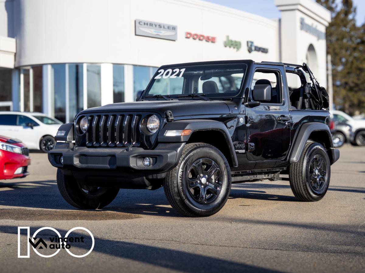 2021 Jeep Wrangler Sport S 4x4 Écran tactile ++ GARANTIE 10 ANS ++
