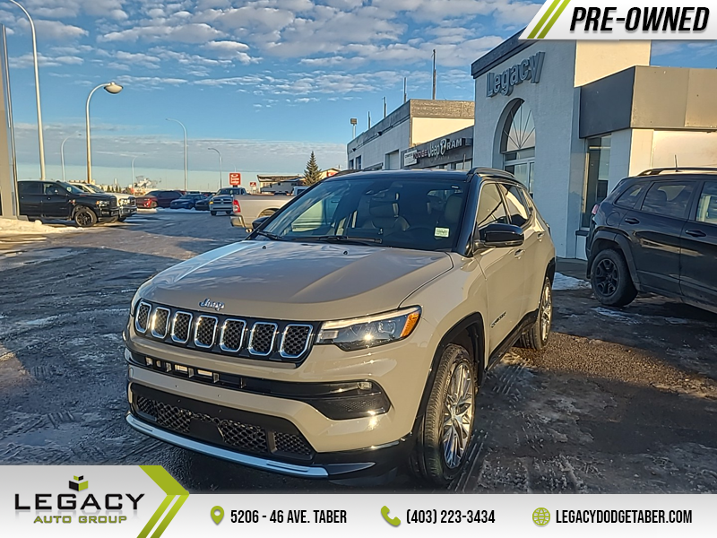 2023 Jeep Compass Limited  - Aluminum Wheels -  Leather Seats