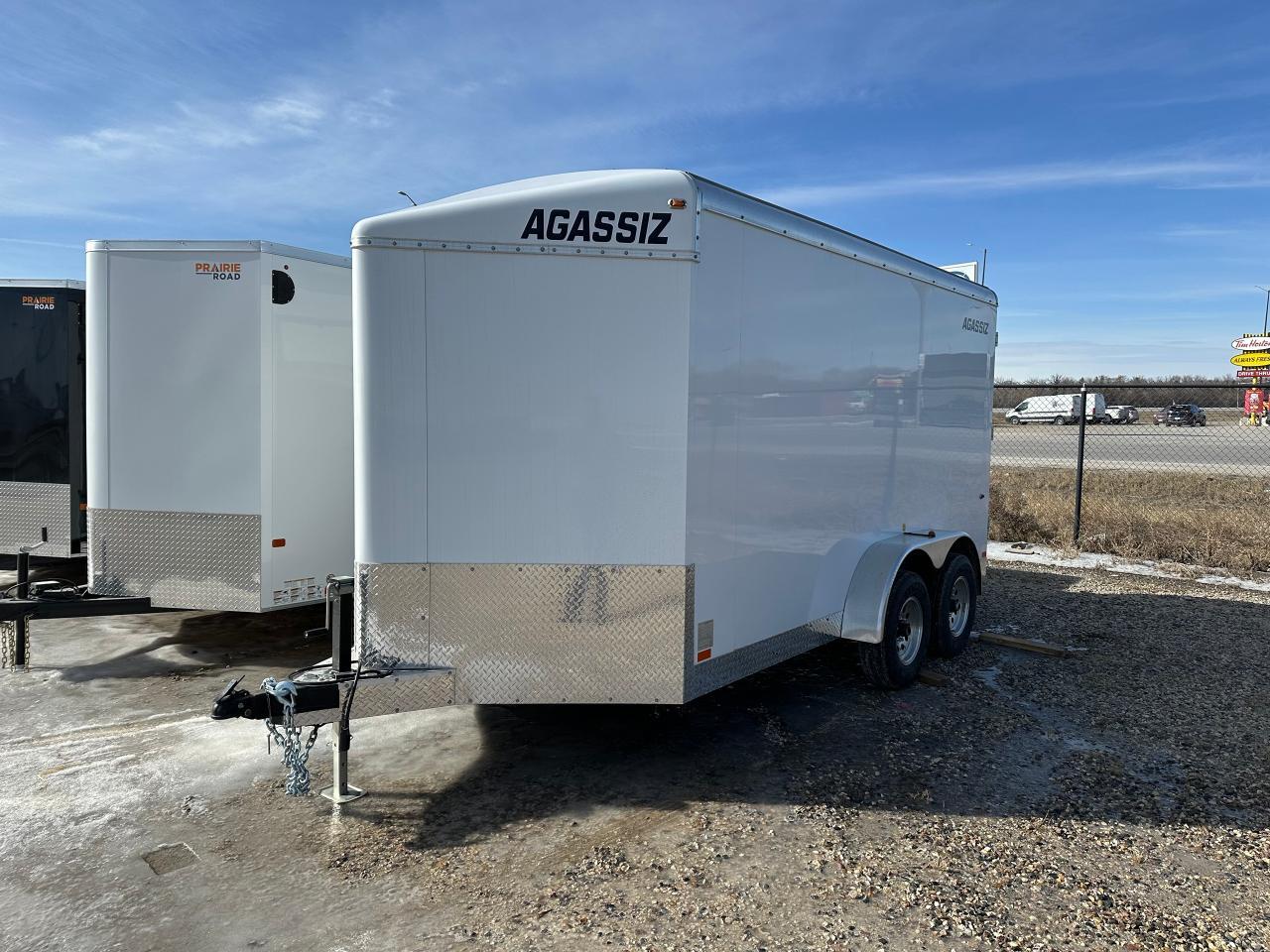 2025 Agassiz Trailer 7 x 14 Agassiz Trailer Barn Doors