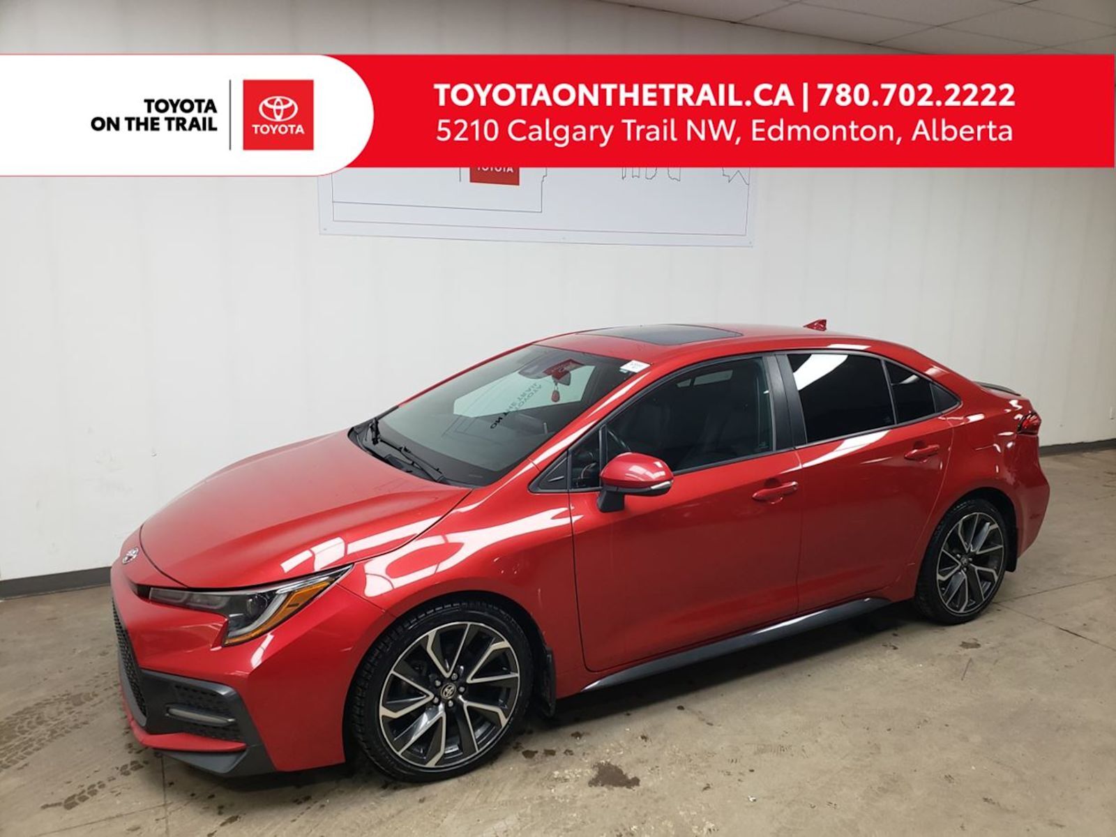 2020 Toyota Corolla XSE; 169HP, LEATHER, SUNROOF, 3M, WINTER TIRES, SM