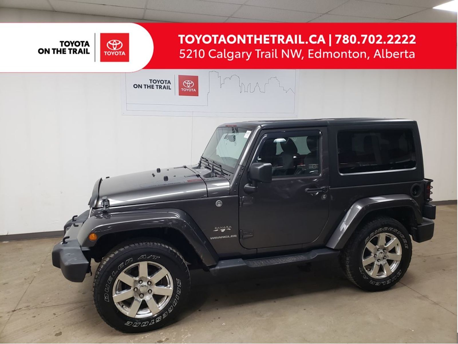 2017 Jeep Wrangler SAHARA; 6-SPEED MANUAL, LEATHER, TRAILER HITCH, NA