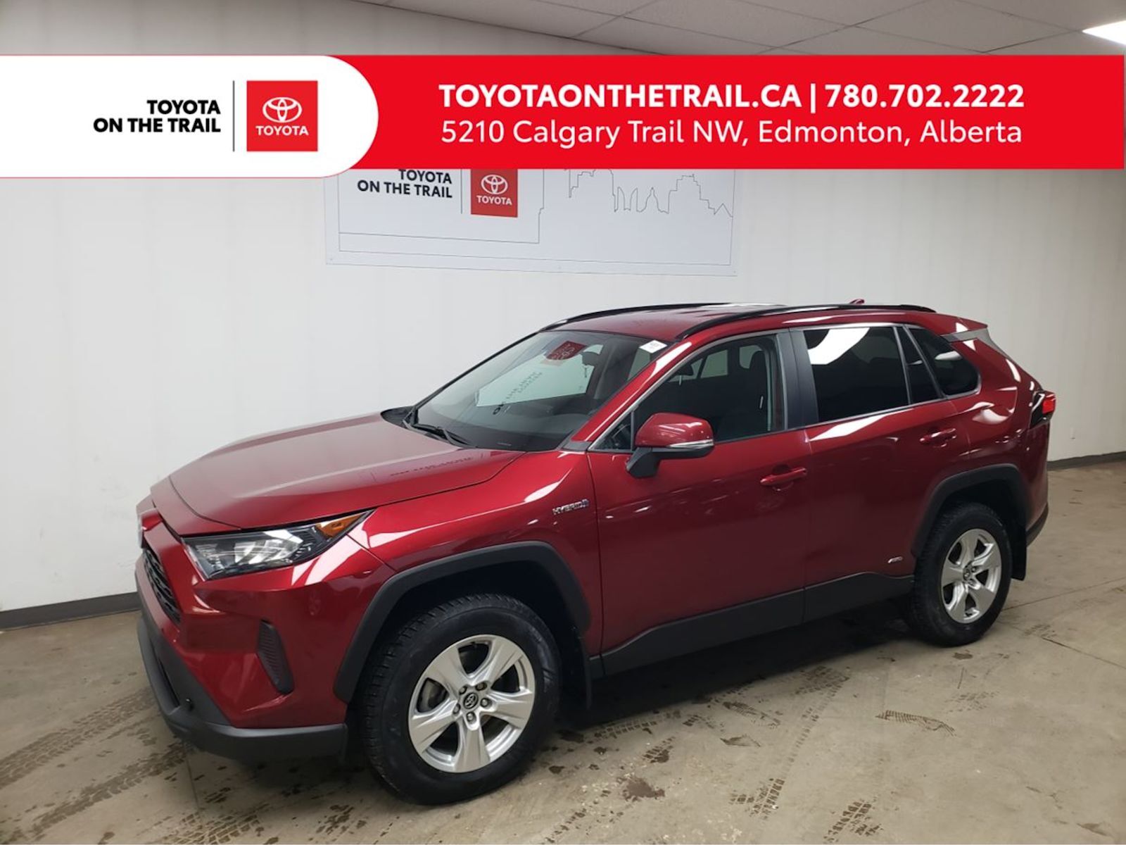 2020 Toyota RAV4 HYBRID LE AWD; SAFETY SENSE 2.0, WINTER TIRES, HEA