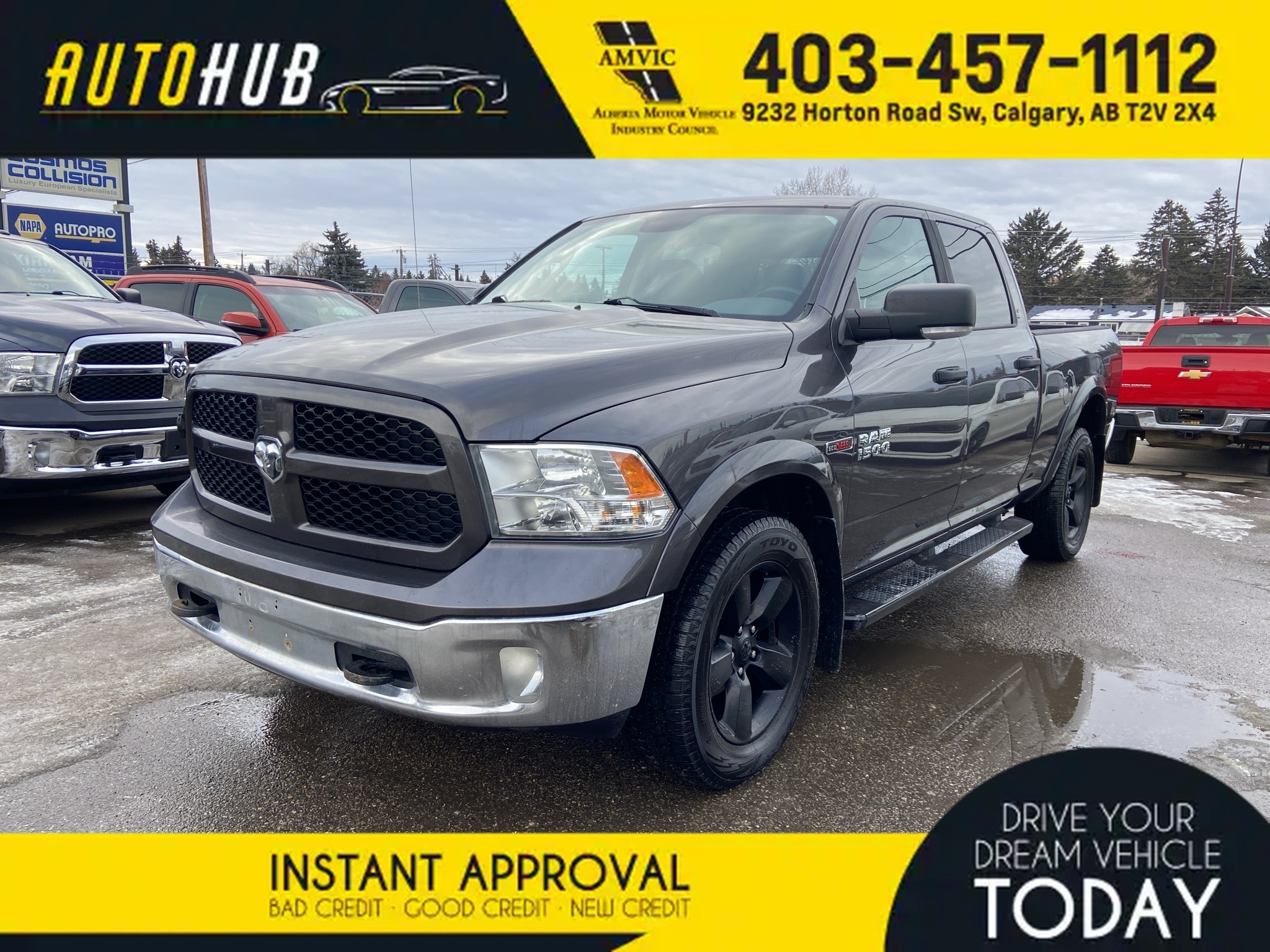 2015 Ram 1500 4WD Crew Cab 149  Outdoorsman ECO-DIESEL