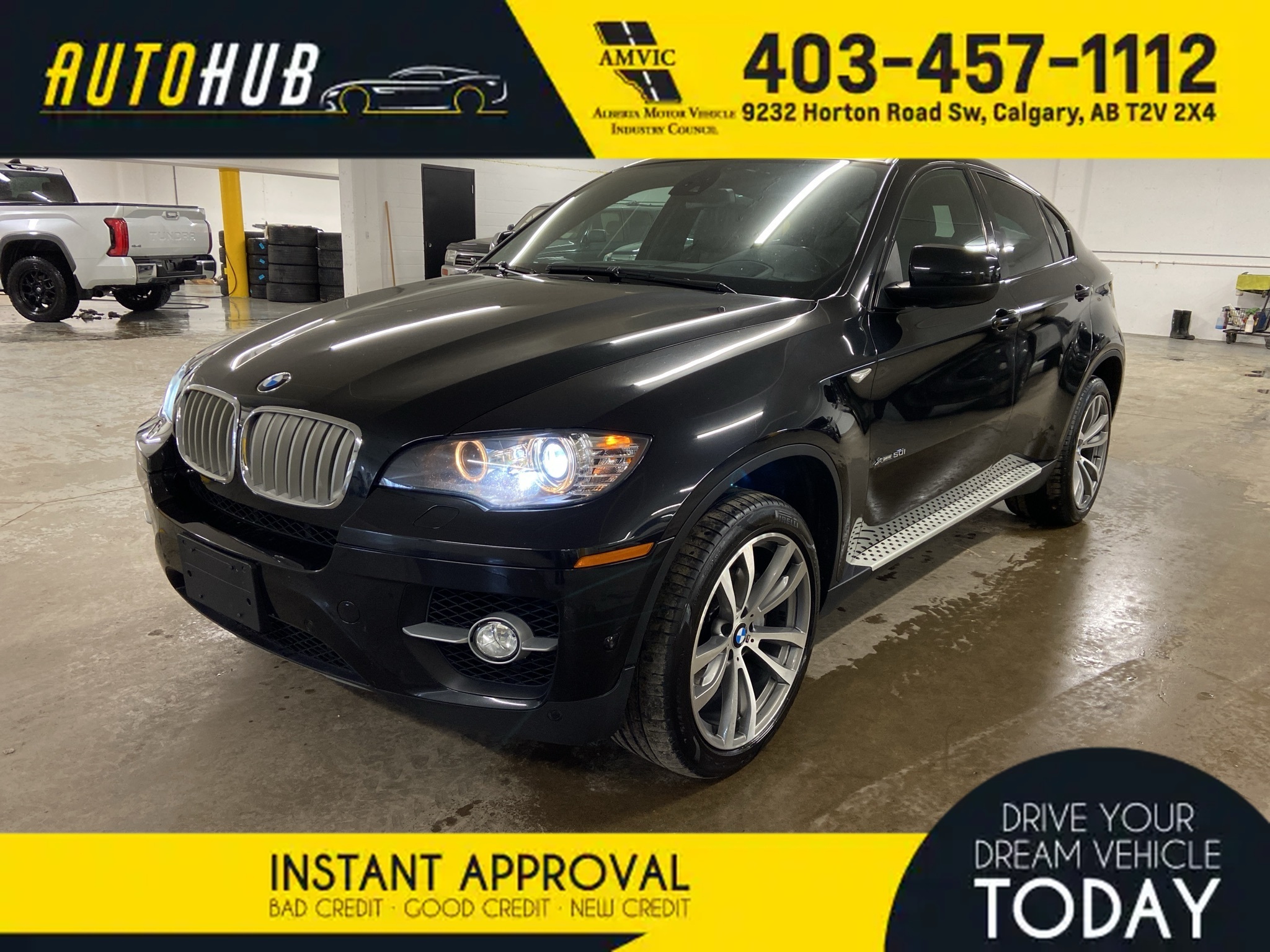 2012 BMW X6 xDrive50i SUNROOF NAV LOW MILEAGE!