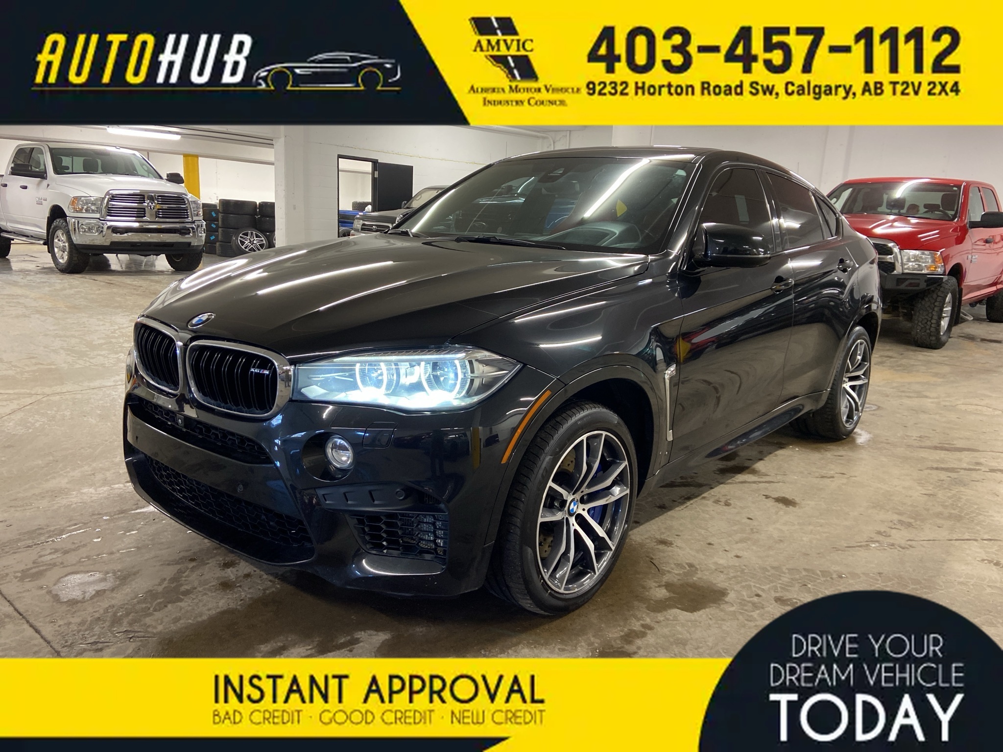 2015 BMW X6 M AWD SUNROOF TECH PACK