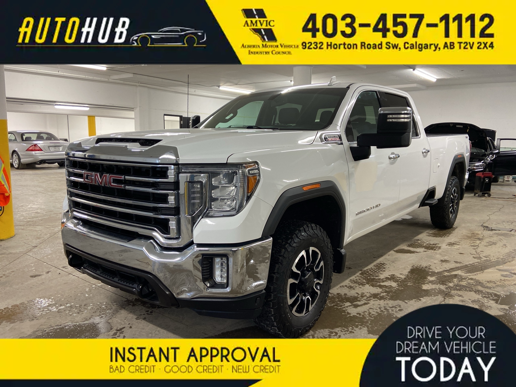 2020 GMC Sierra 3500HD SLT 8' BOX LEATHER 6 PASS
