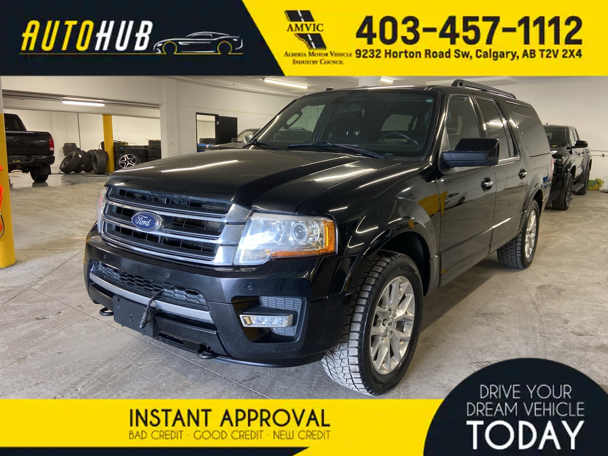 2017 Ford Expedition Max Limited SUNROOF NAV DVD 8 PASSENGER