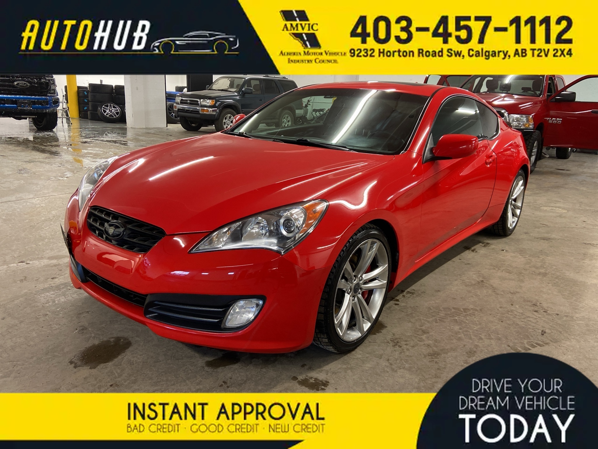 2010 Hyundai Genesis Coupe GT 6 SPD MANUAL SUNROOF 