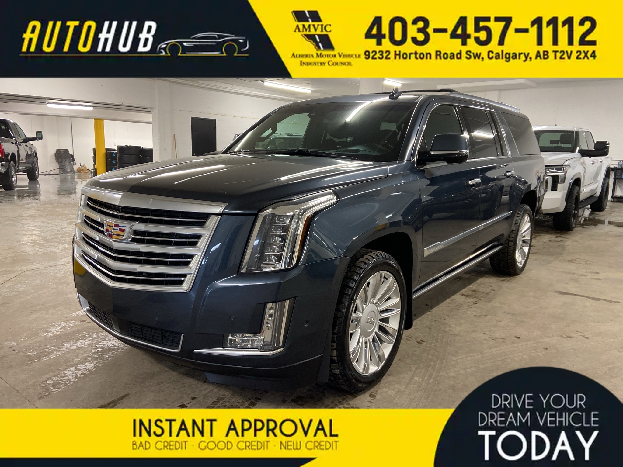 2019 Cadillac Escalade ESV Platinum SUNROOF NAV DVD LOADED!
