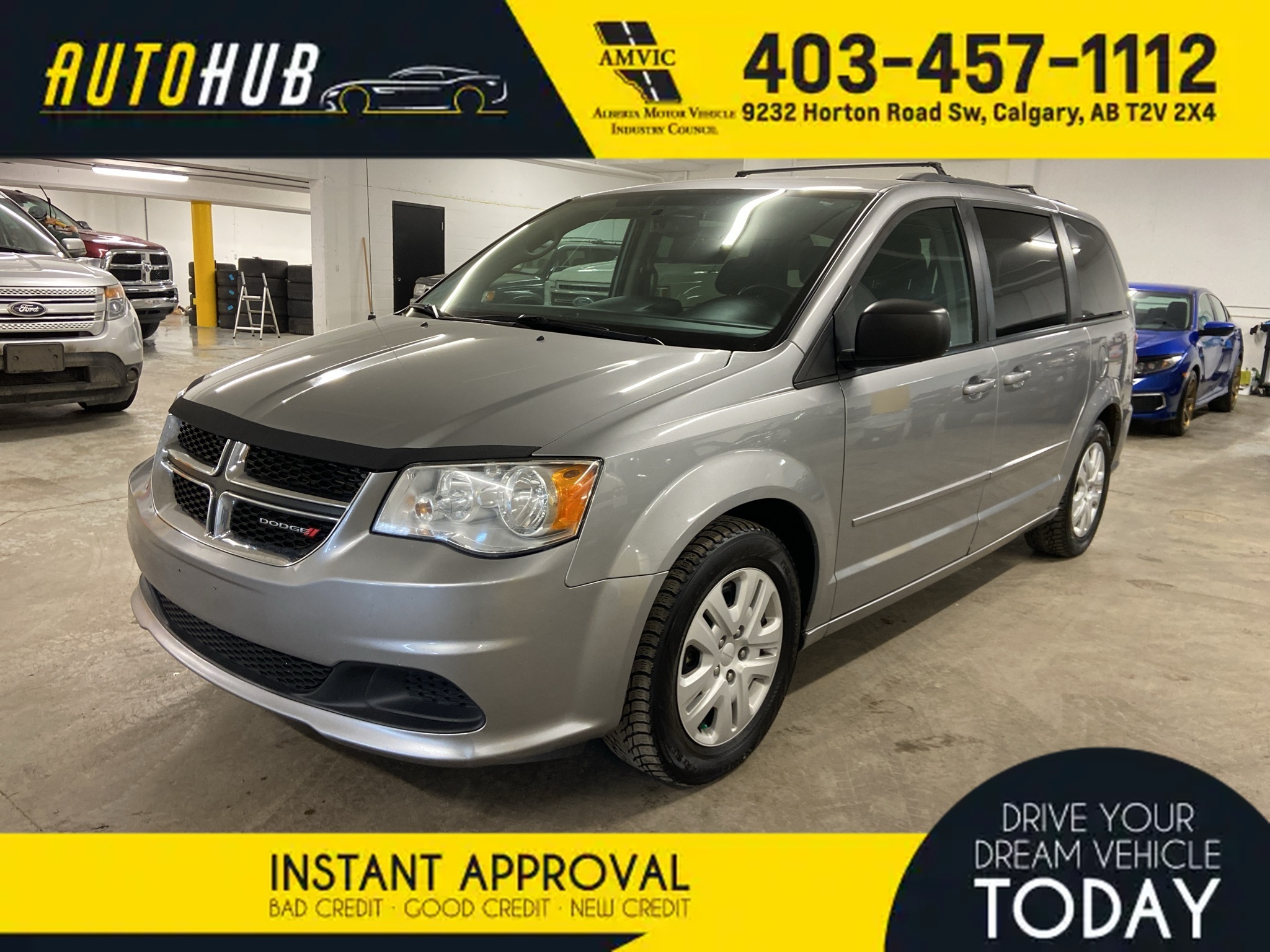 2016 Dodge Grand Caravan SXT STOW'N'GO DVD BACK UP CAM 