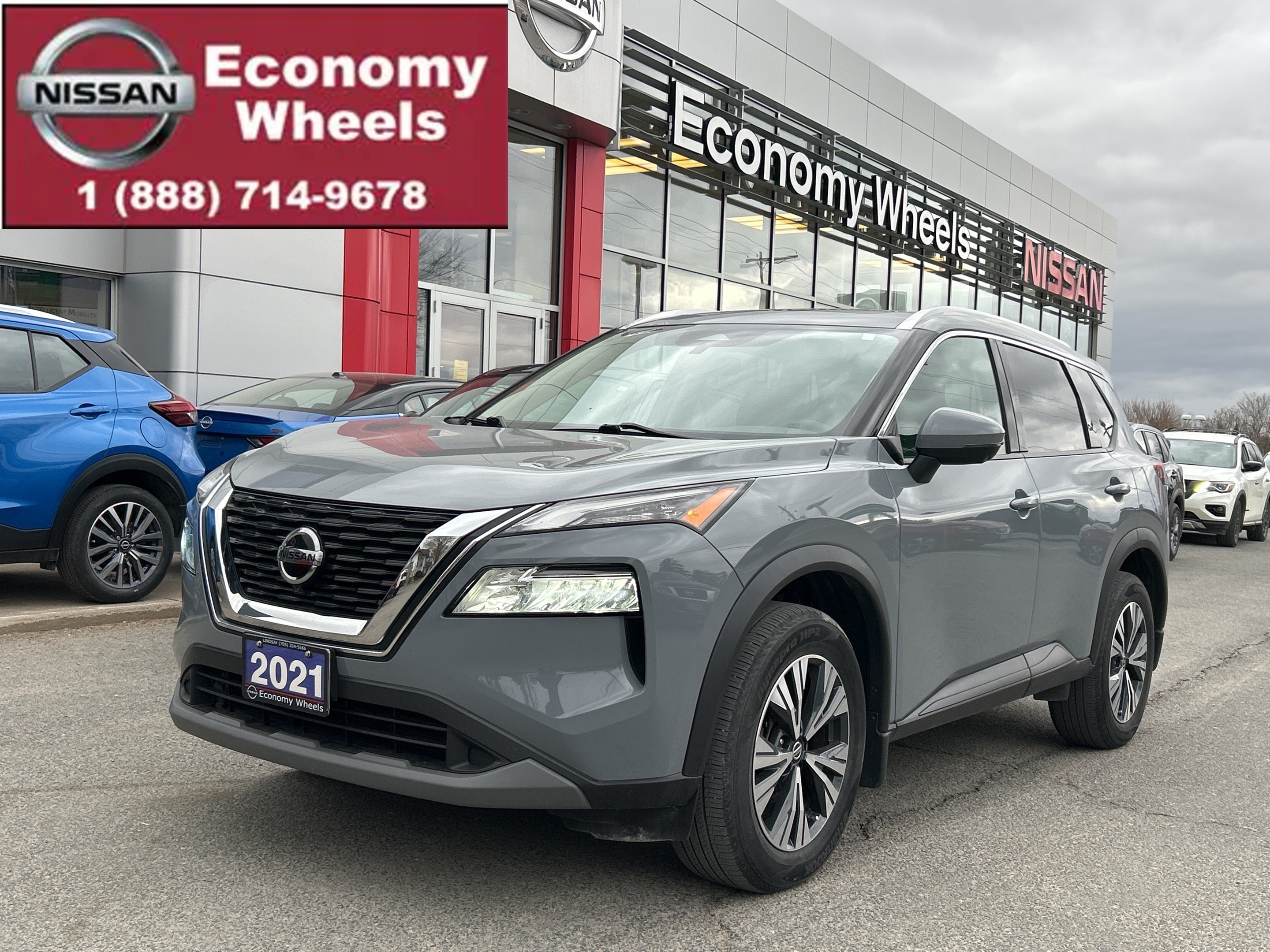 2021 Nissan Rogue SV Prem w/Lther/PwrGate/RearHtdSeat/SunRoof/360Cam