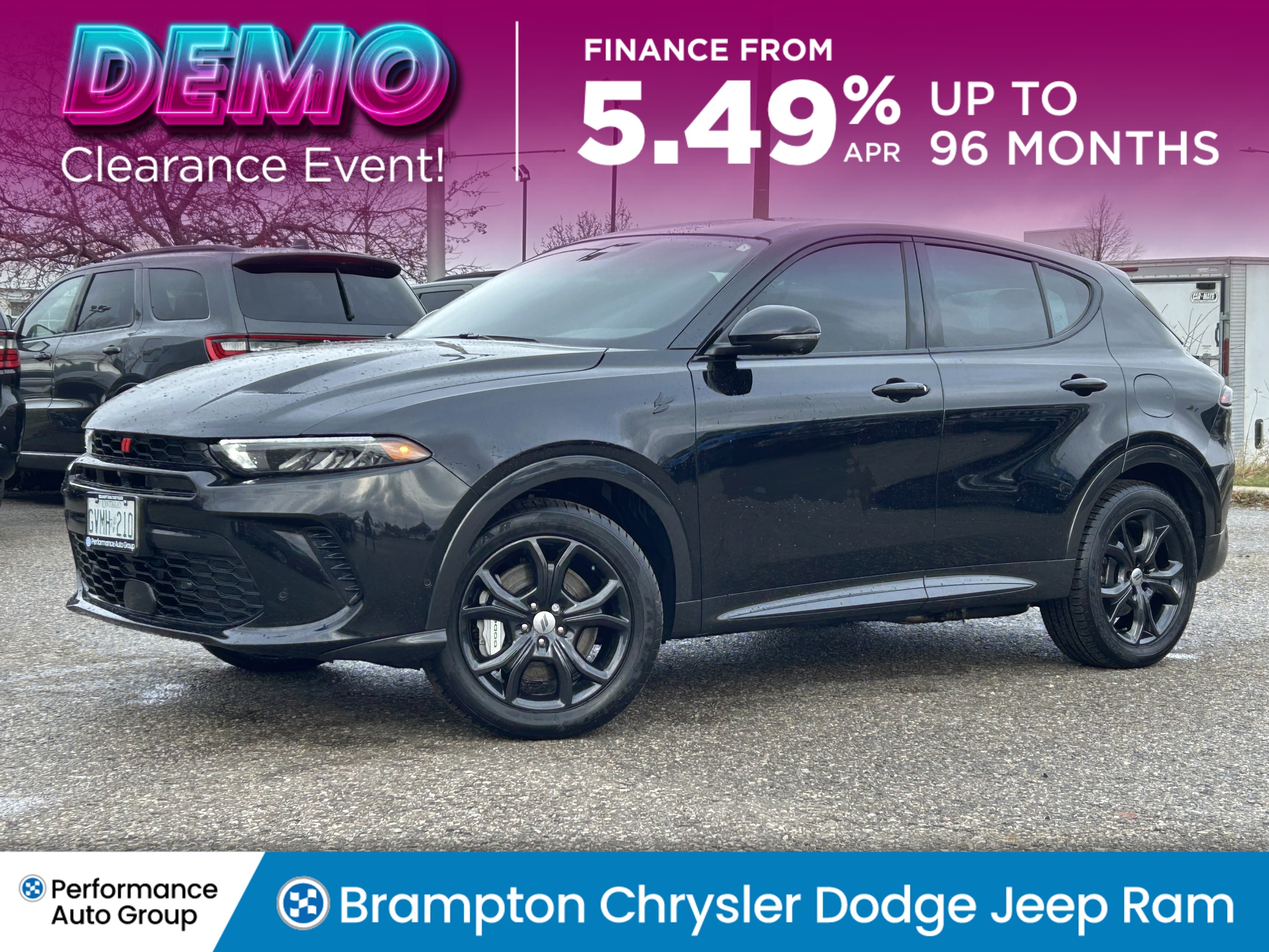 2024 Dodge Hornet R-T Plus PHEV EAWD*DEMO UNIT*Red Leather*Sunroof*