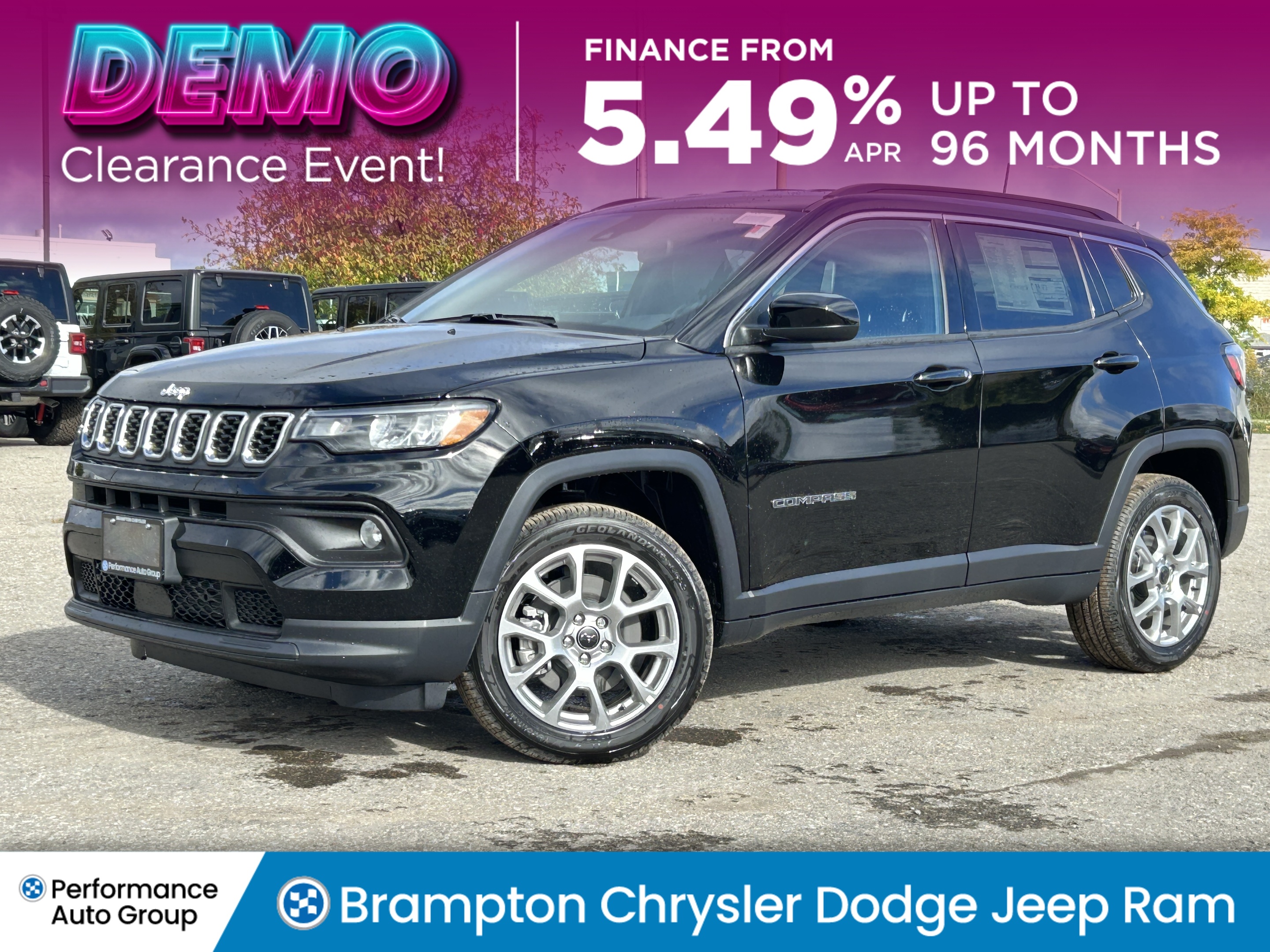 2025 Jeep Compass North 4x4*DEMO Unit*