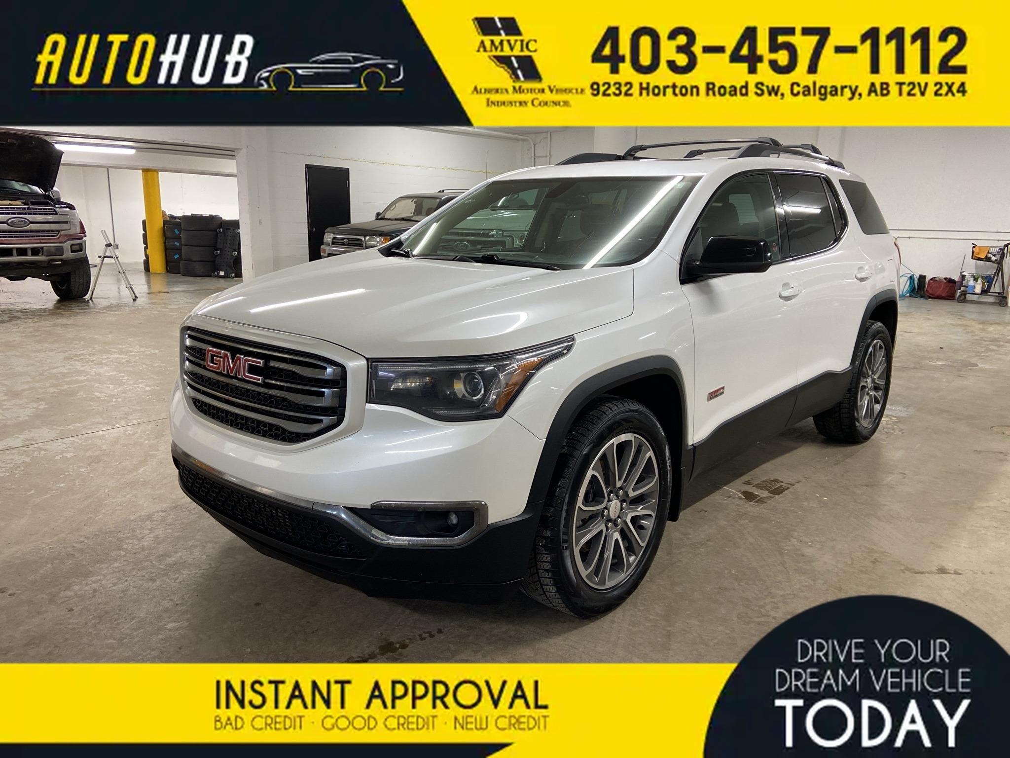 2017 GMC Acadia SLT ALL TERRAIN LEATHER SUNROOF NAV 