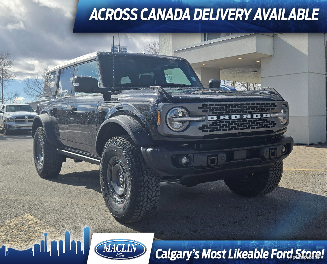 2025 Ford Bronco BADLANDS | SASQUATCH PKG | CO-PILOT360 | G.O.A.T.