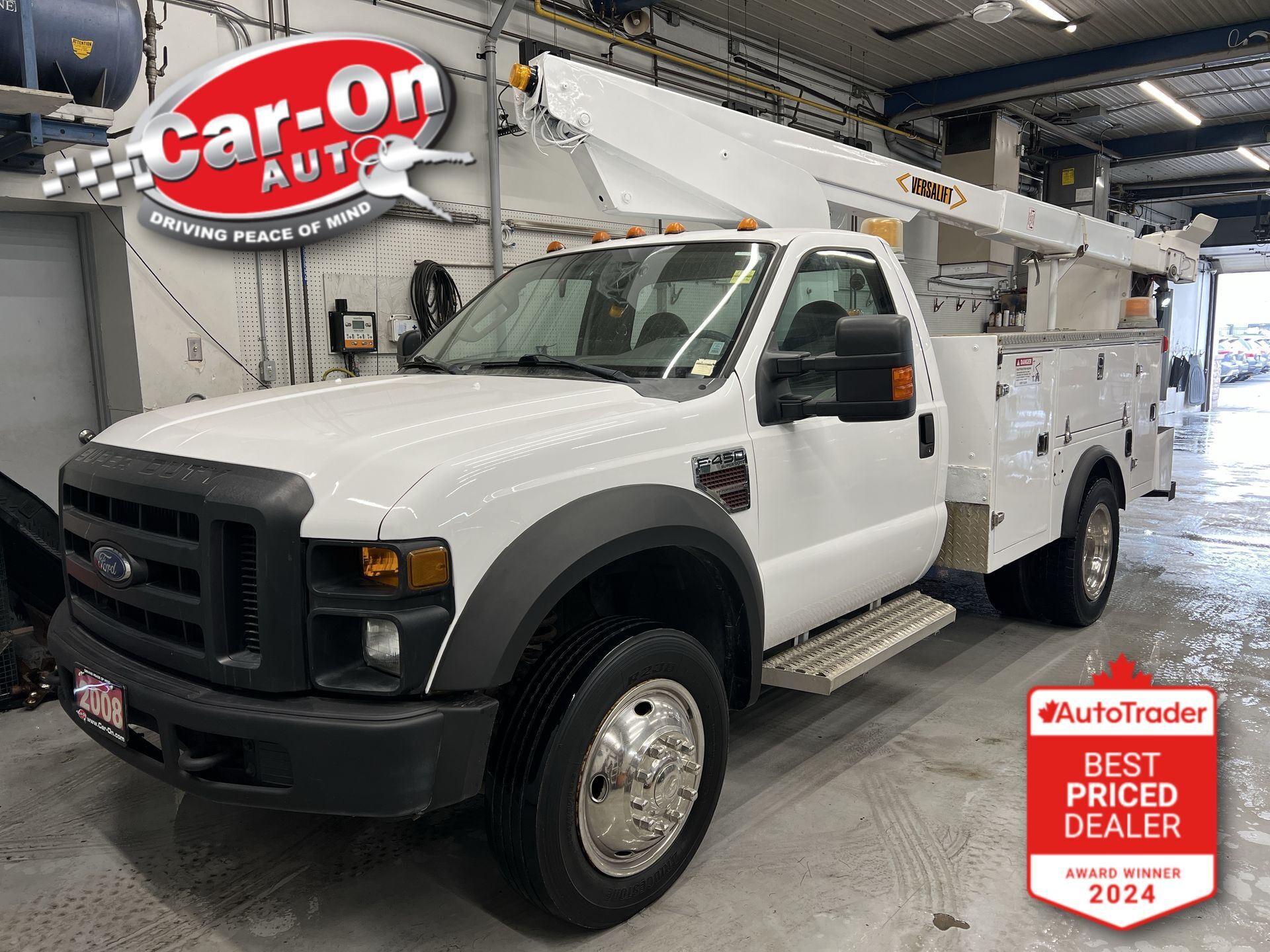 2008 Ford F-450 BUCKET TRUCK | DIESEL |ONLY 59,000 KMS | CERTIFIED