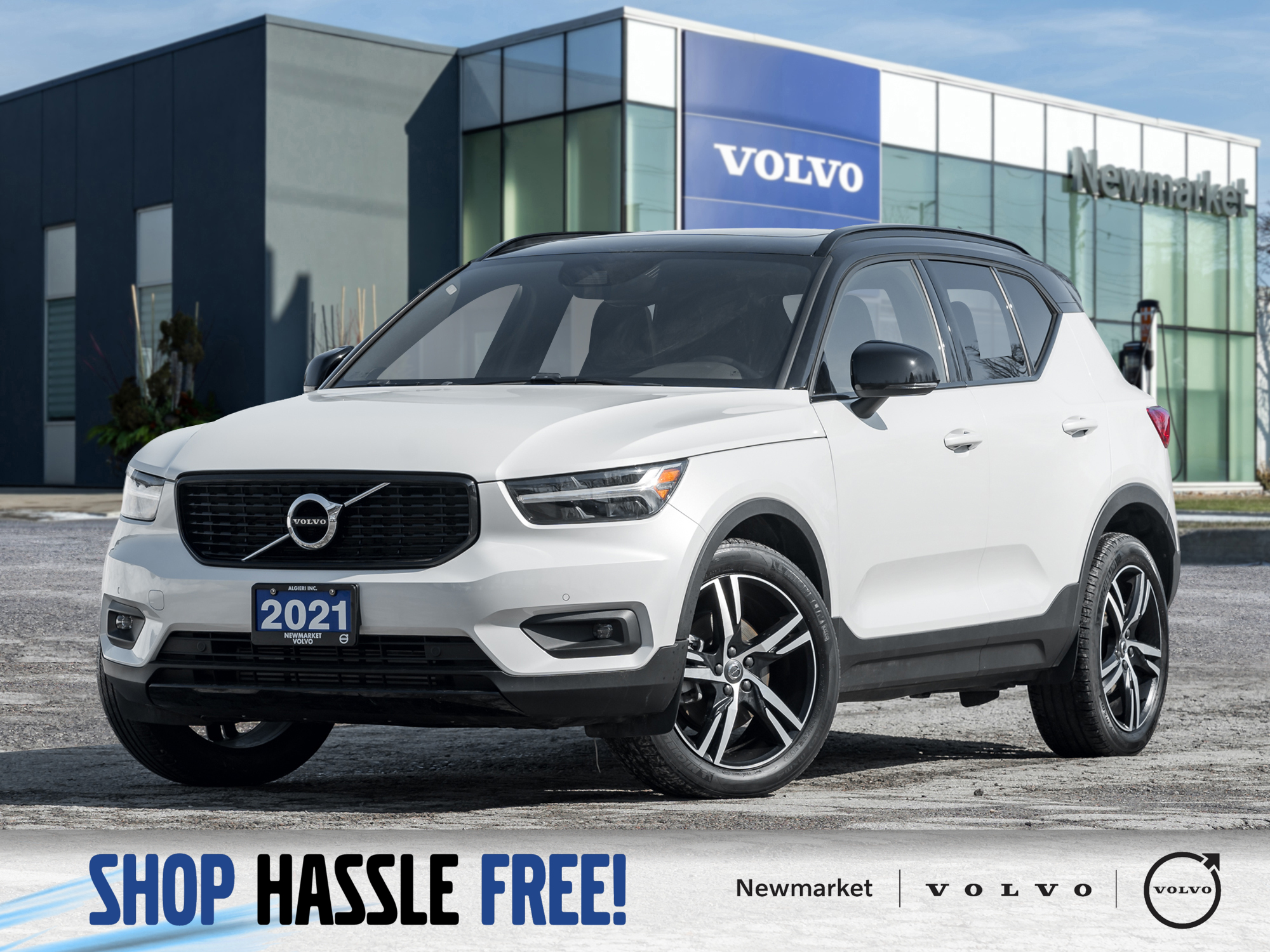 2021 Volvo XC40 T5 AWD R-Design 19" ALLOY WHEEL CPO RATE fr 3.49%*