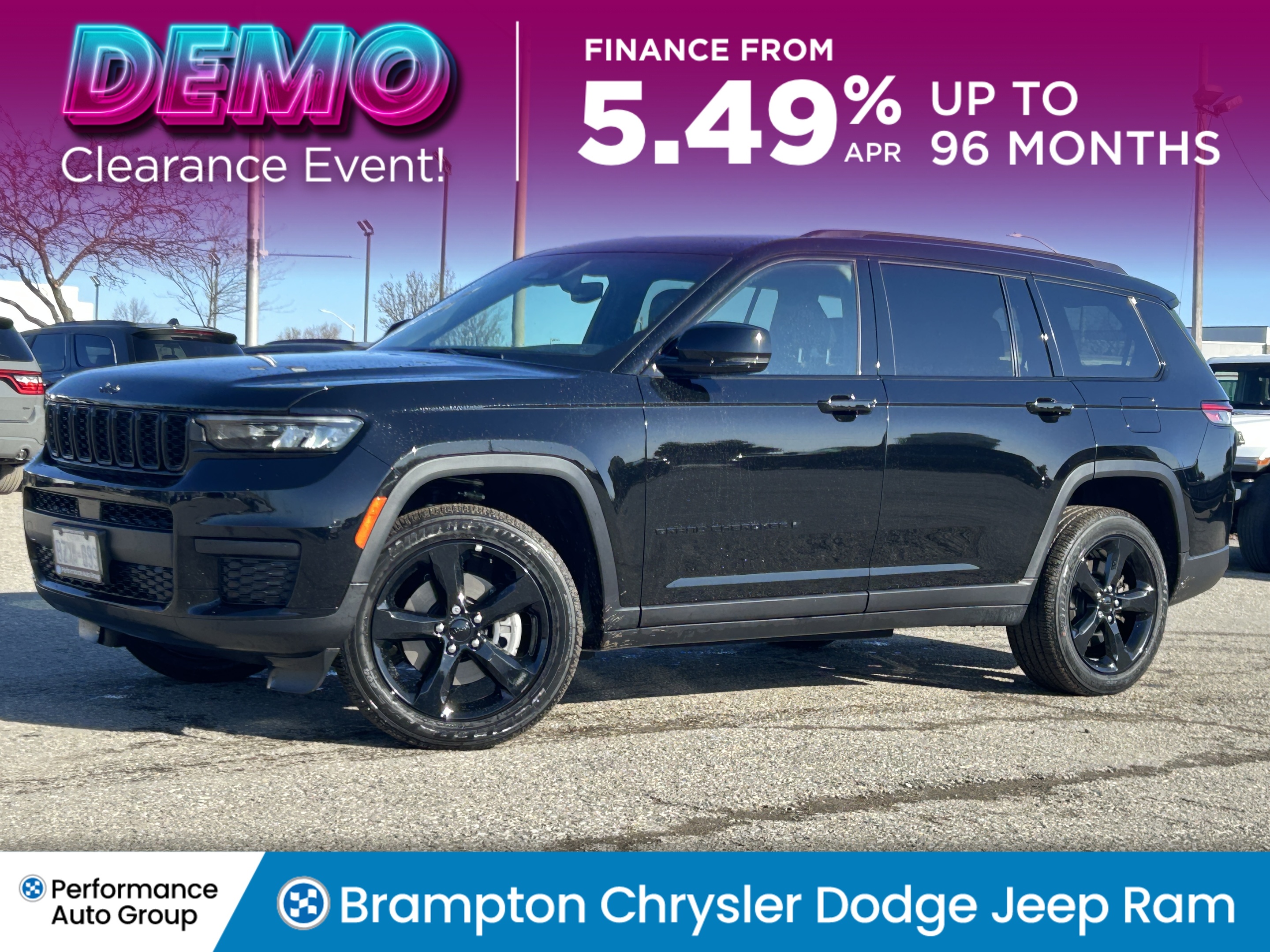 2024 Jeep Grand Cherokee L Altitude 4x4*DEMO Unit*Sunroof*