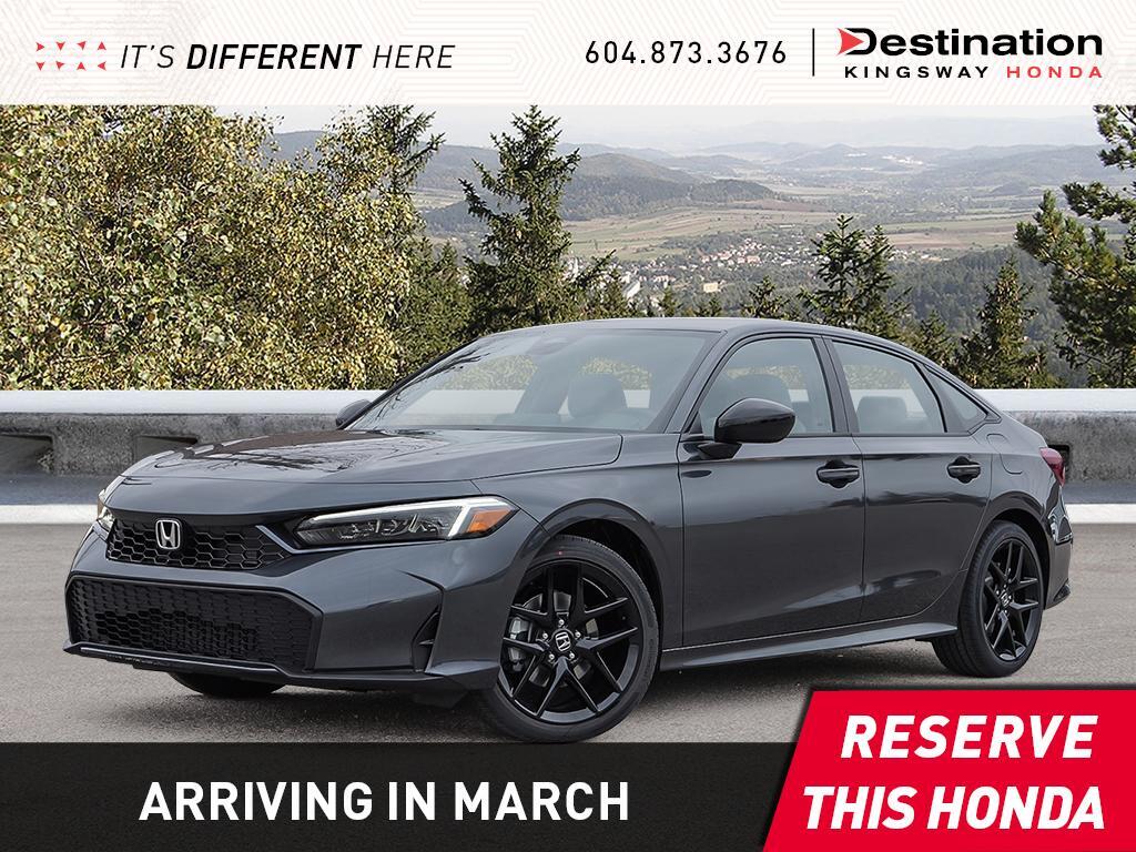 2025 Honda Civic Sedan Hybrid Sport IN TRANSIT