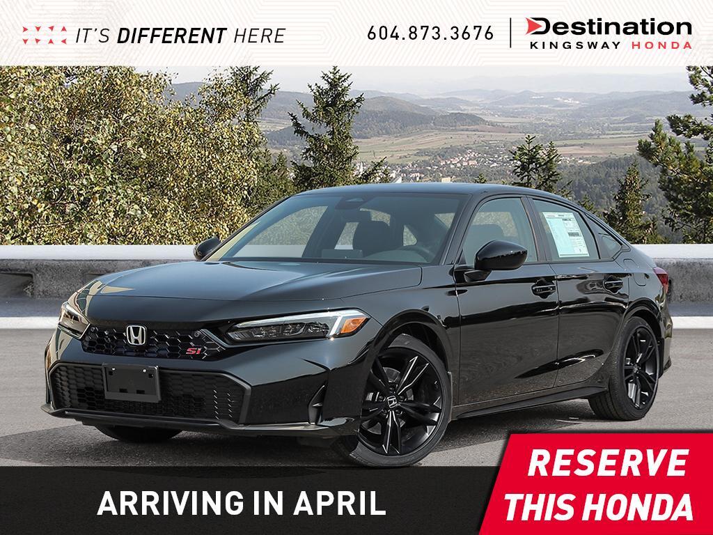 2025 Honda Civic Si Sedan MANUAL IN TRANSIT
