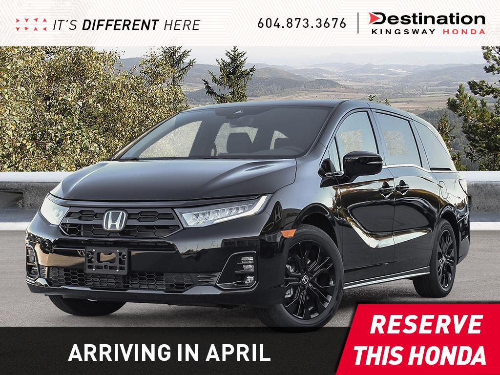 2025 Honda Odyssey Black Edition IN TRANSIT
