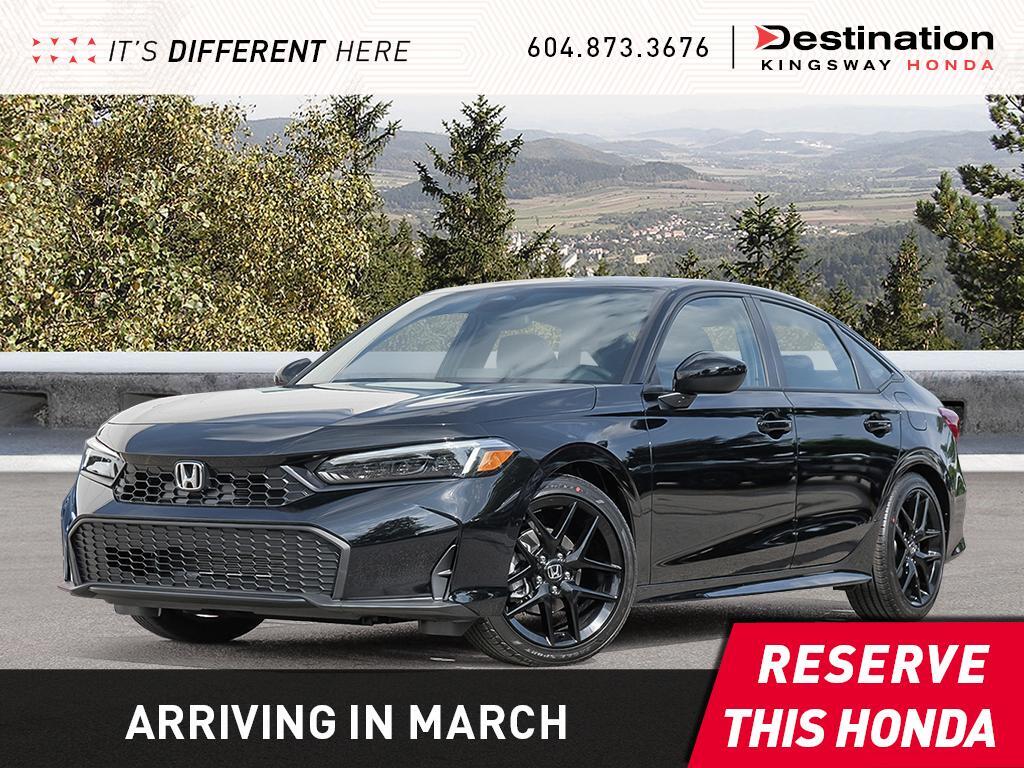 2025 Honda Civic Sedan Sport