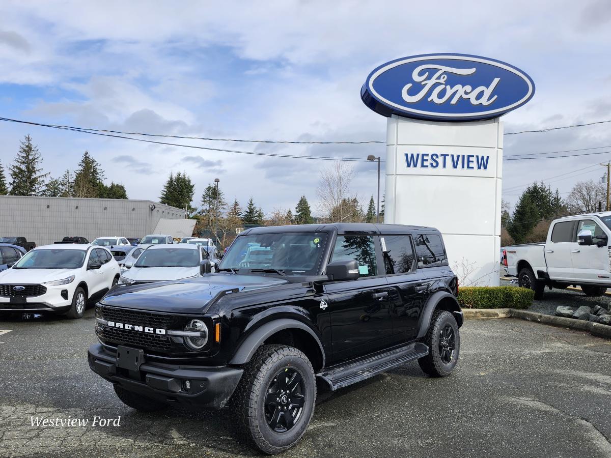 2025 Ford Bronco OUTER BANKS 314A LUX PKG HARD TOP BLACK APPEARANCE