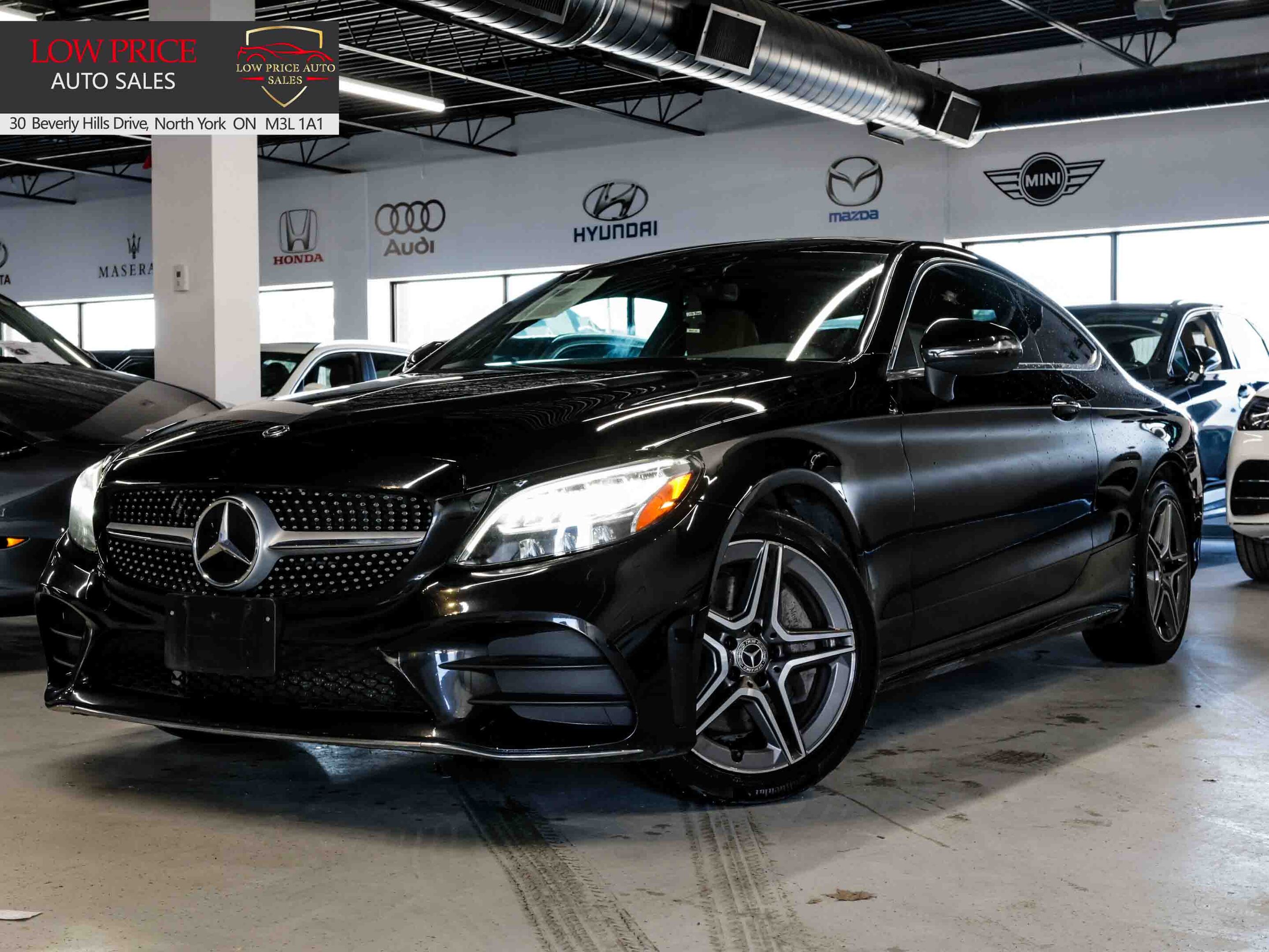 2020 Mercedes-Benz C-Class COUPE*2DR*NO-ACCIDENTS*AWD*AMG*PANO-ROOF*AMBIENT*