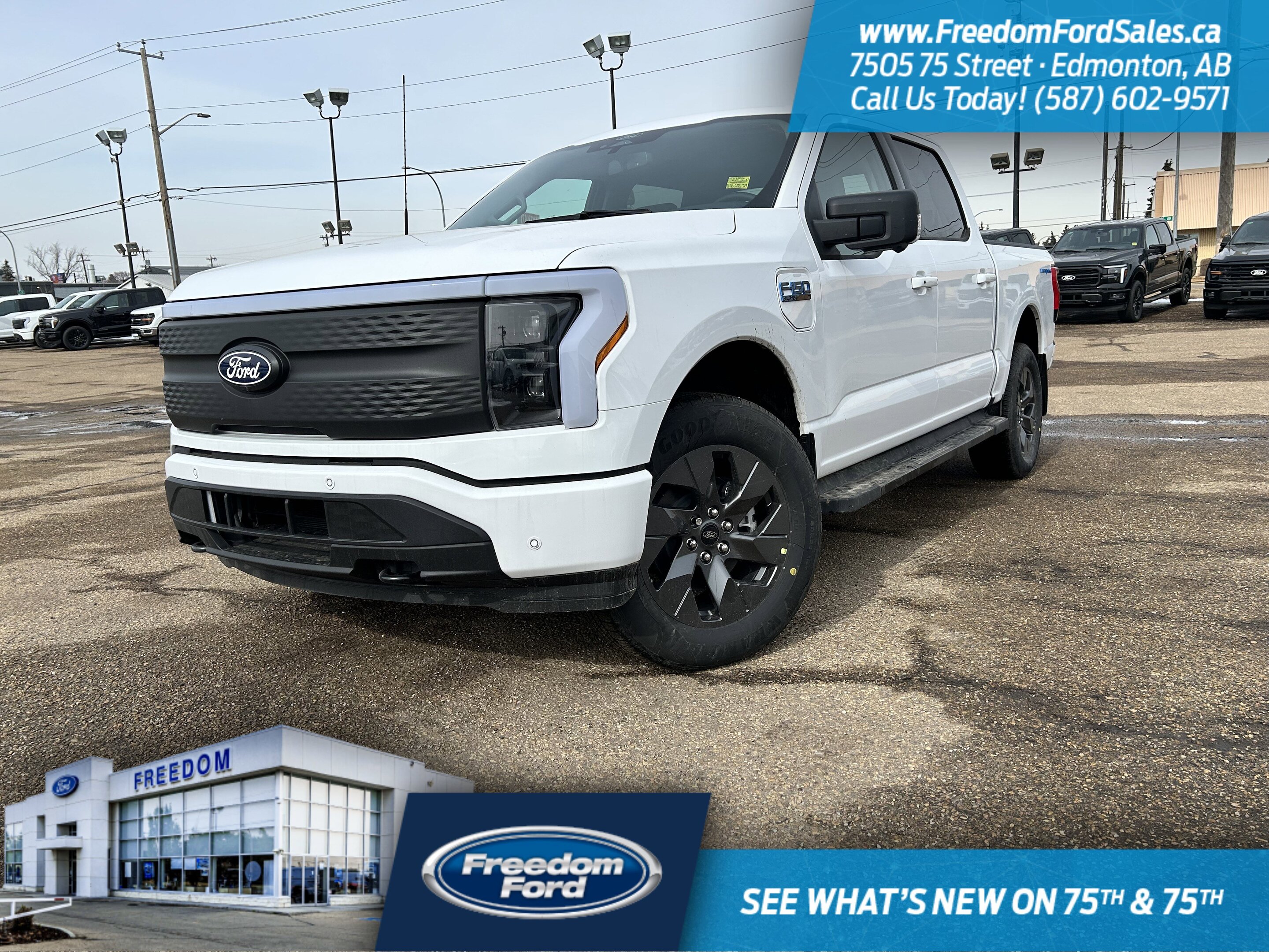 2025 Ford F-150 Lightning Flash | 312A | 4X4 | SuperCrew 145