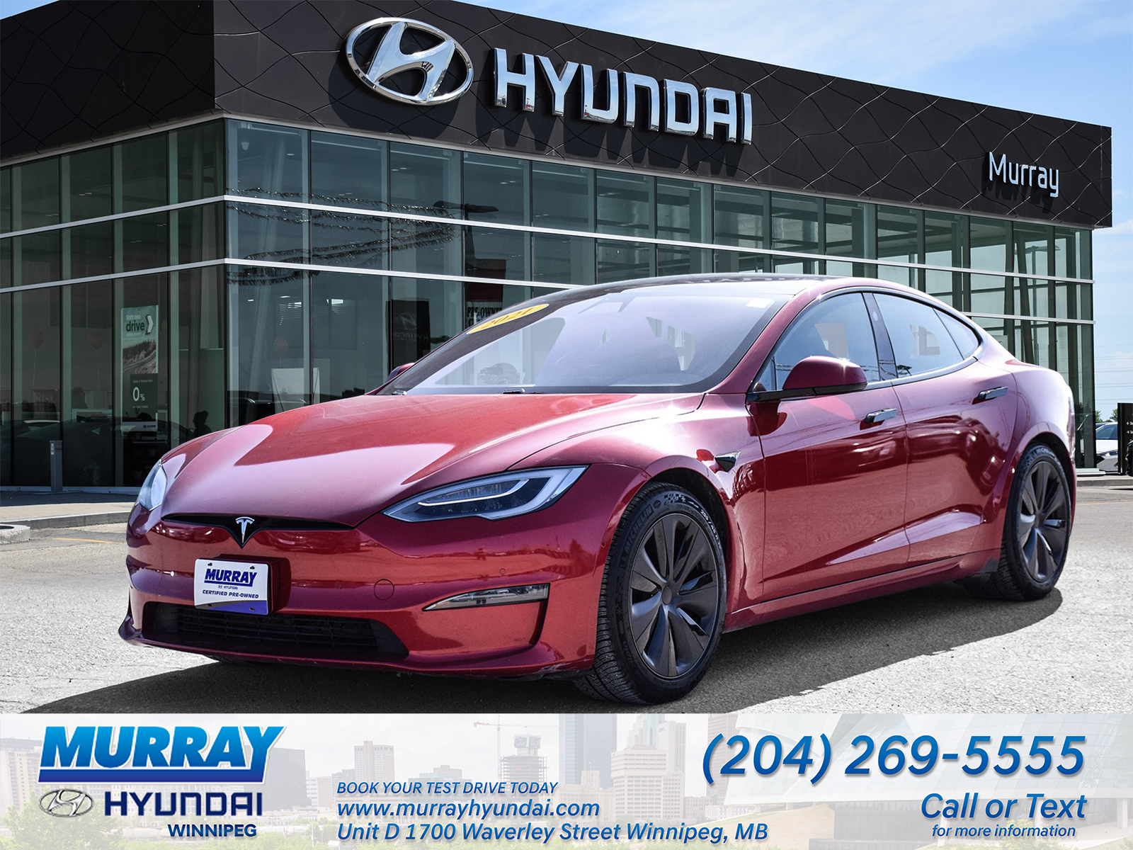 2021 Tesla Model S Long Range | AWD | Moonroof | Park Sensor | 