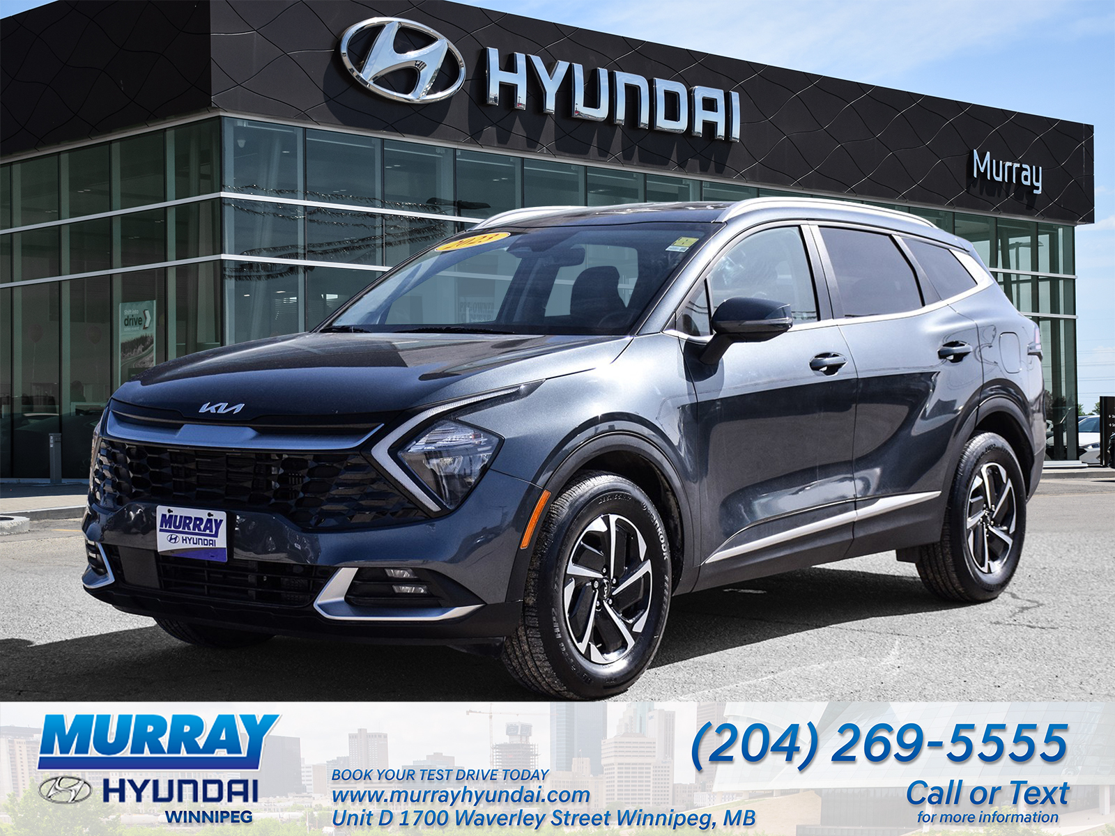 2023 Kia Sportage Hybrid EX AWD | One owner | Lease Return | Back up Cam