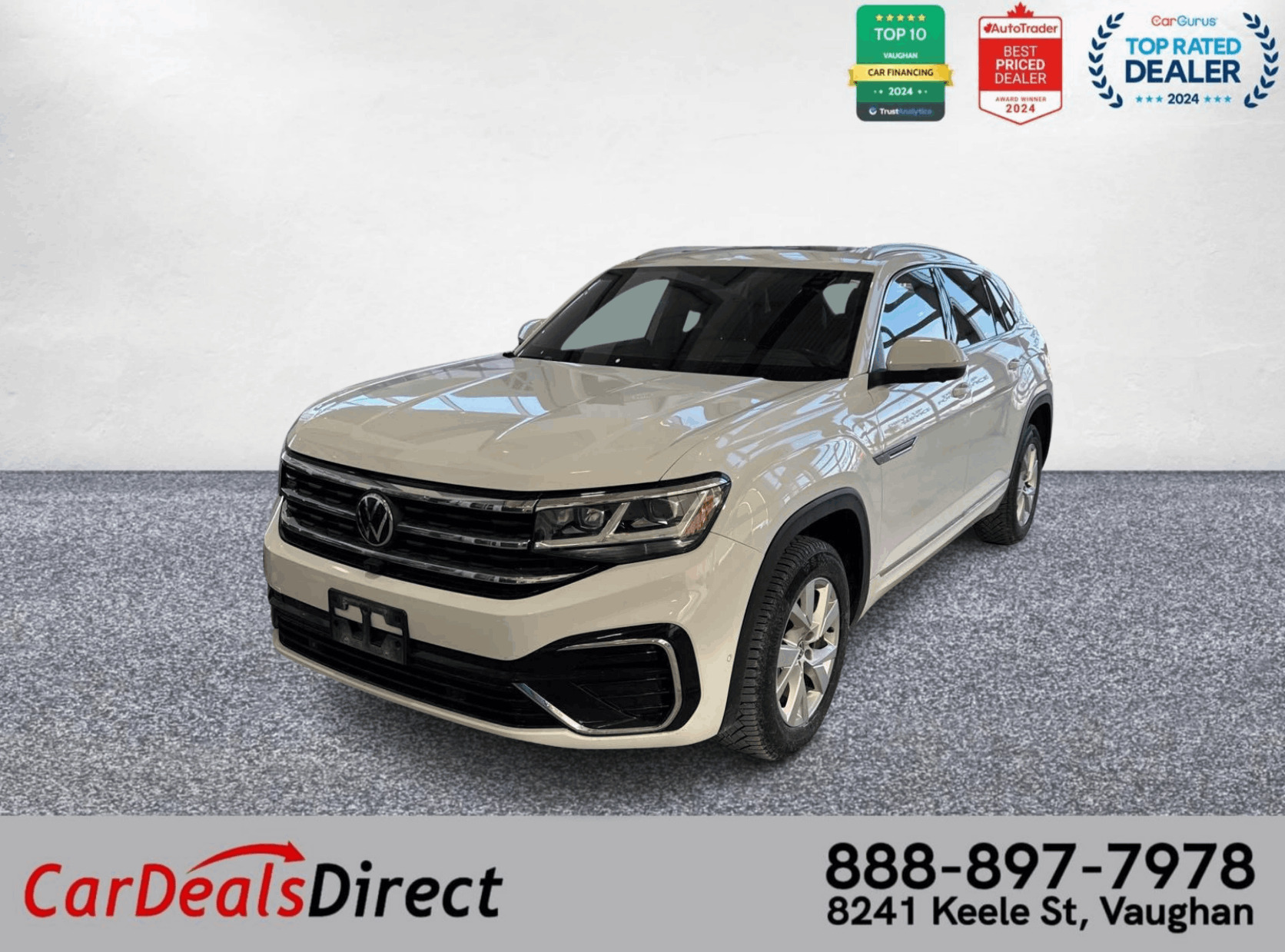 2021 Volkswagen Atlas Cross Sport Execline / 4MOTION/Leather/Sunroof/Drive Assist/NA