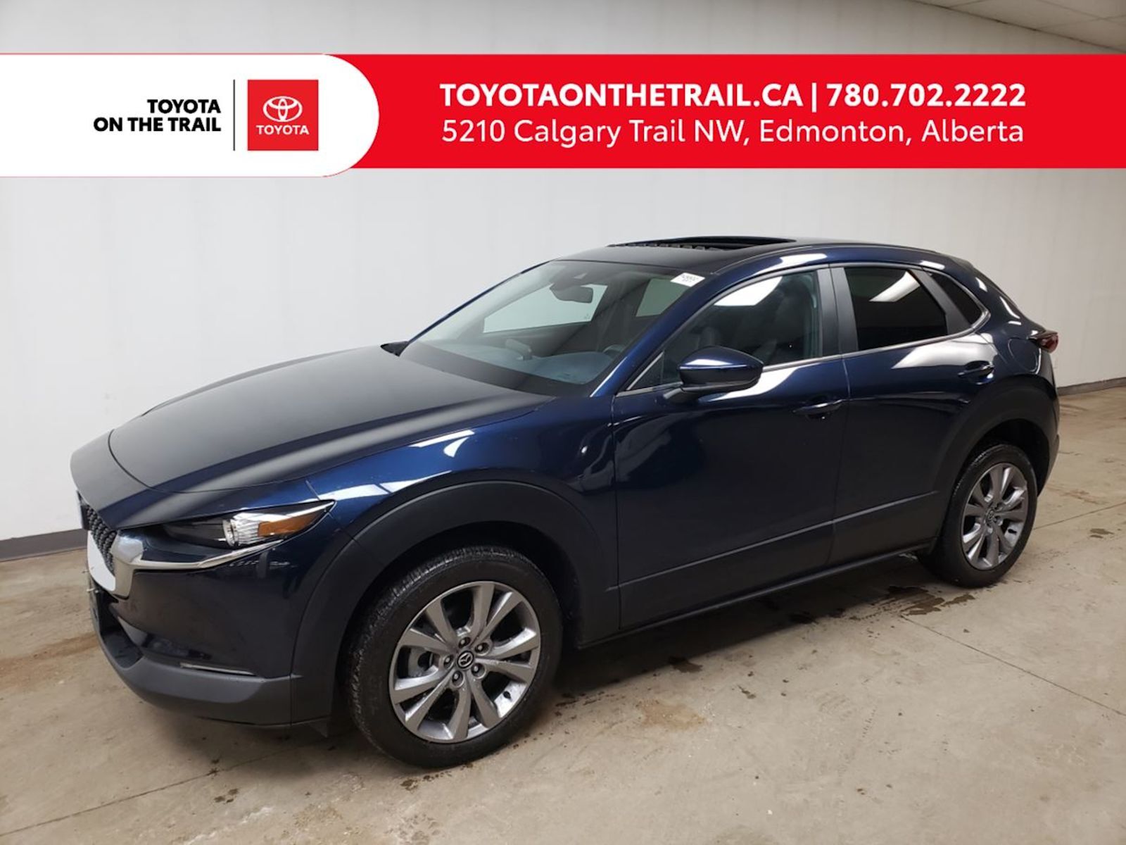 2021 Mazda CX-30 GS; LEATHER, AWD, ADAPTIVE CRUSIE, SUNROOF, BACKUP