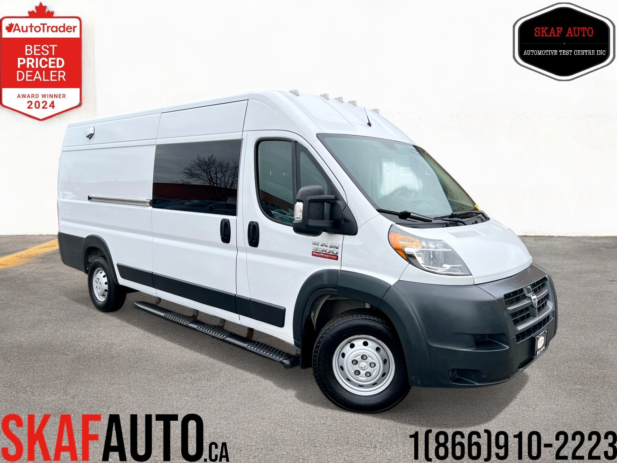 2017 Ram Promaster 3500! HIGH ROOF! EXTENDED! 159 WB! VERY WELL MAINT