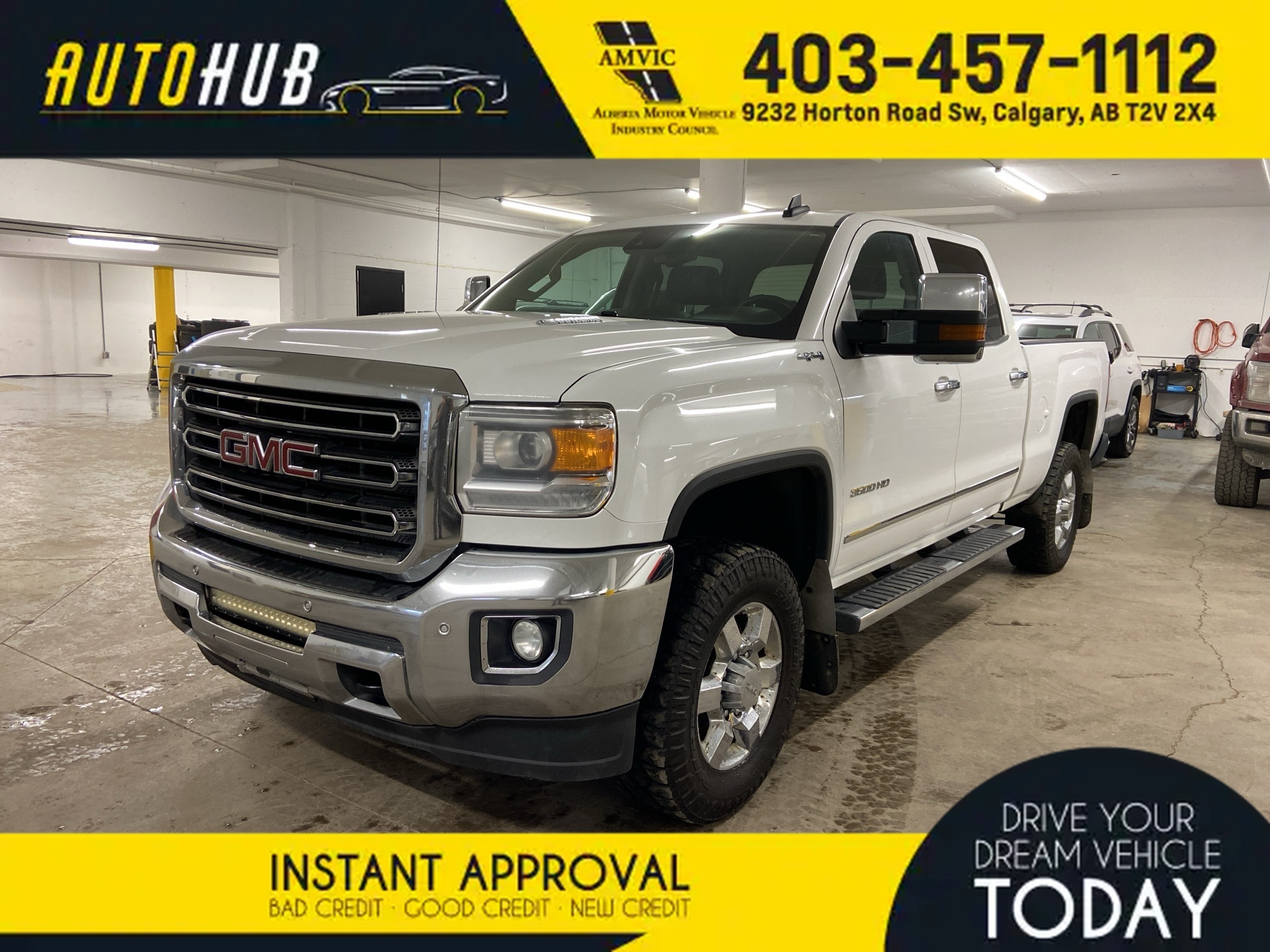 2015 GMC Sierra 3500HD SLT LEATHER SUNROOF NAV 