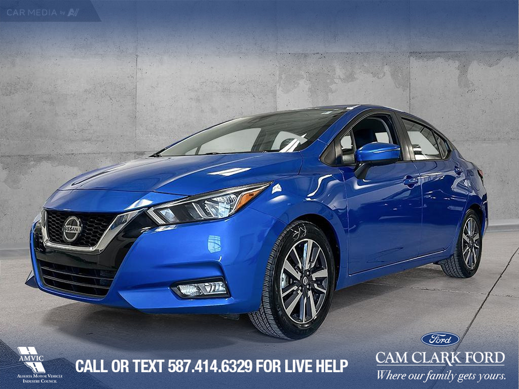 2021 Nissan Versa SV CLOTH INTERIOR | FRONT WHEEL DRIVE