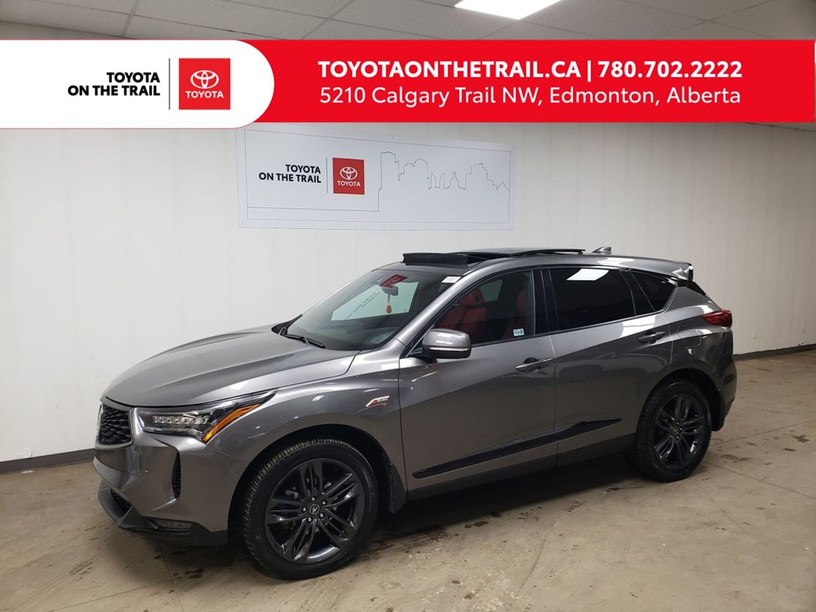 2022 Acura RDX A-SPEC; RED LEATHER, AWD, ADAPTIVE CRUISE, PANORAM
