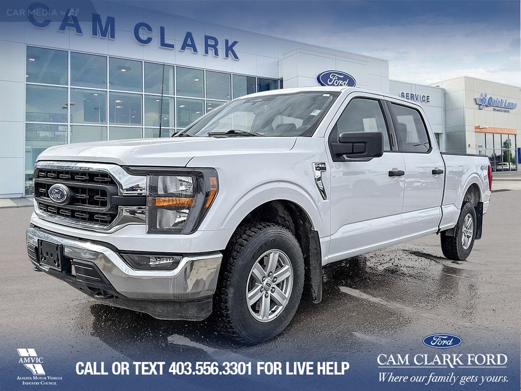 2023 Ford F-150 XLT CLEAN CARFAX, 6.5FT BOX, VINYL FLOOR, REMOTE S