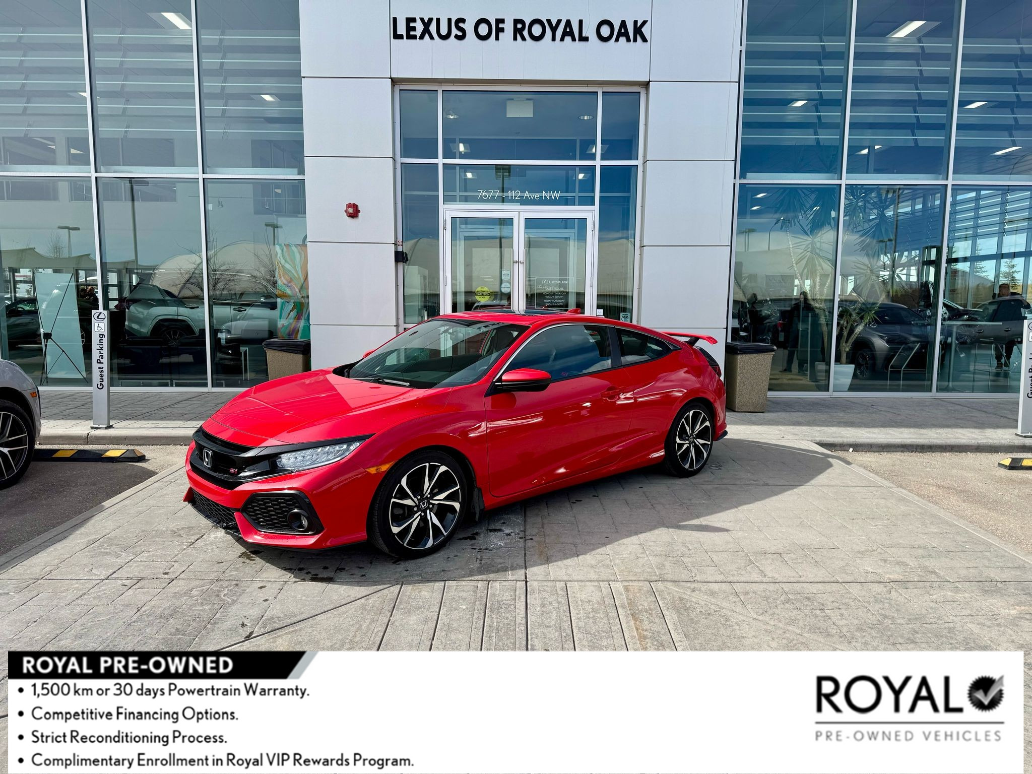 2018 Honda Civic Si SI PACKAGE / ZERO ACCIDENTS / 6 SPEED MANUAL