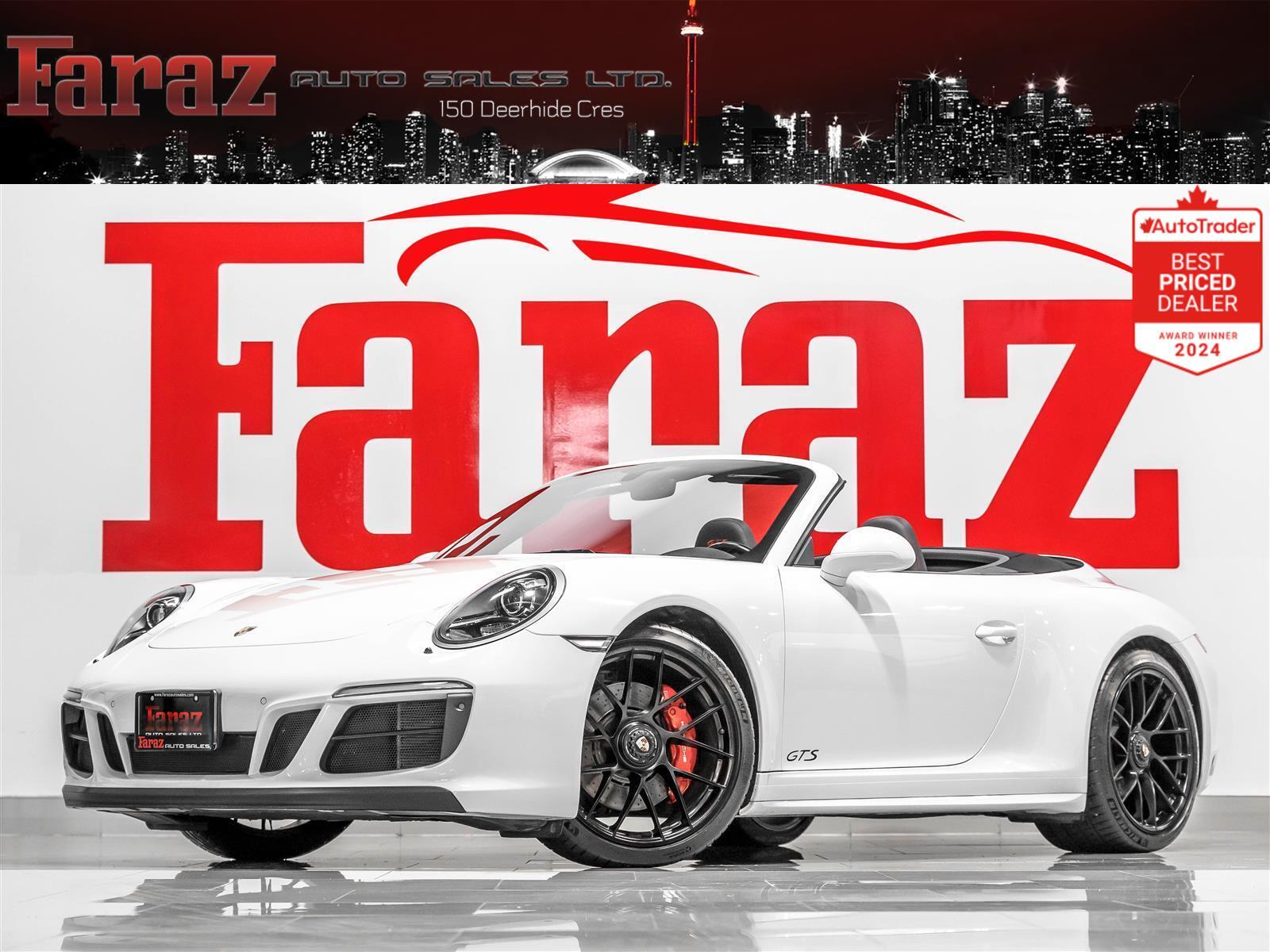 2017 Porsche 911 CARRERA 4 GTS|CABRIOLET|GTS PKG|PREMIUM PLUS|CARBO