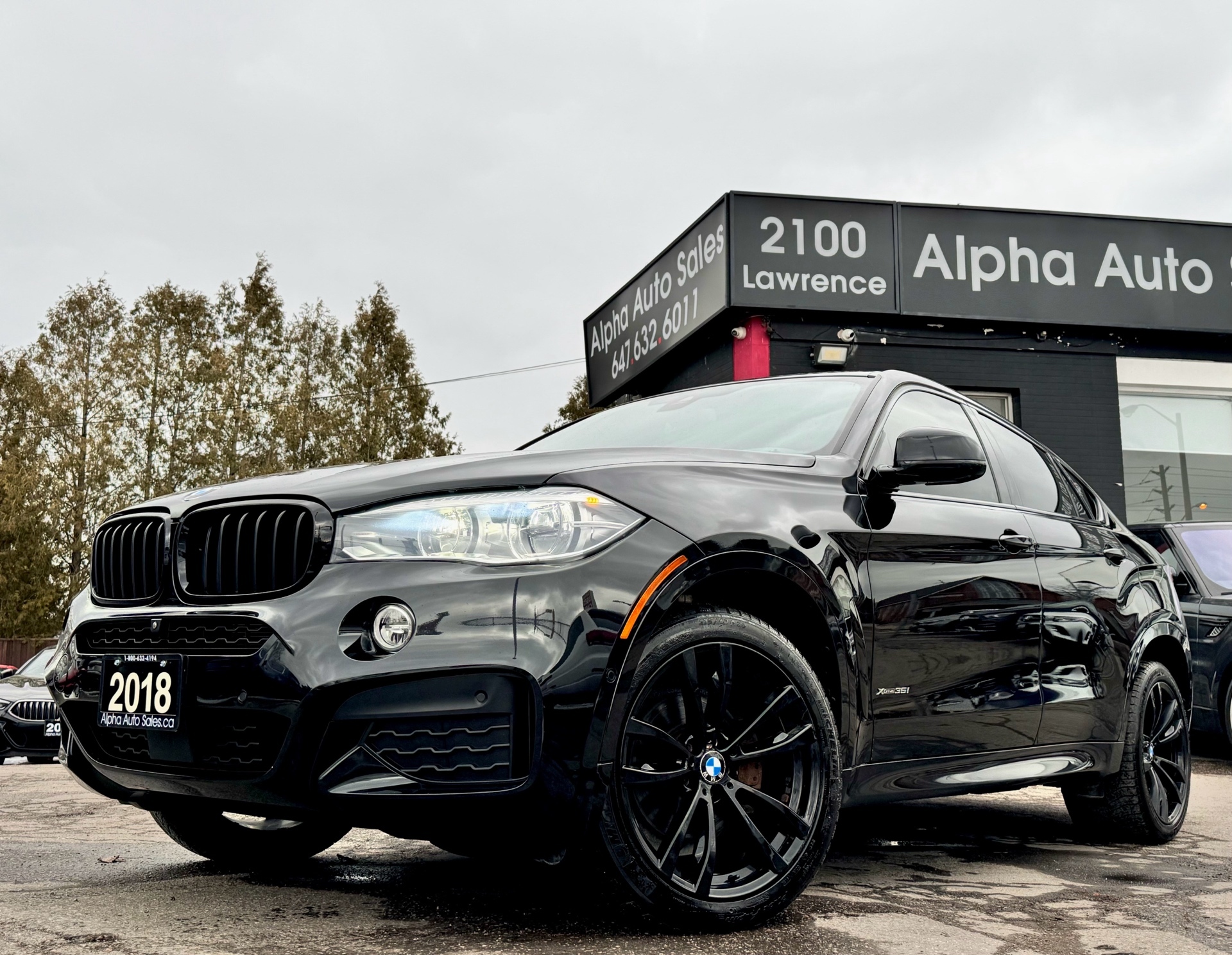 2018 BMW X6 XDrive35i|M SPORT PCKG|PREM ENHNCD|DRV ASST PLUS|