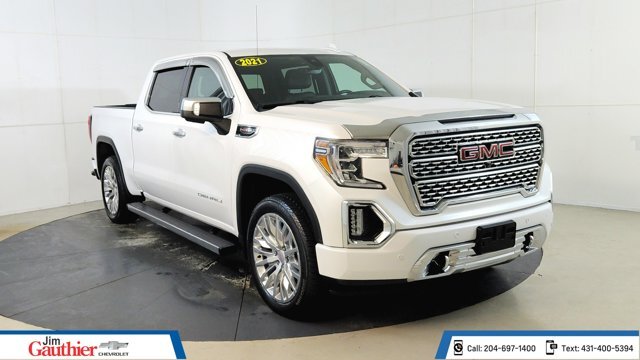 2021 GMC Sierra 1500 4WD CREW DENALI, ACCIDENT FREE, REMOTE START