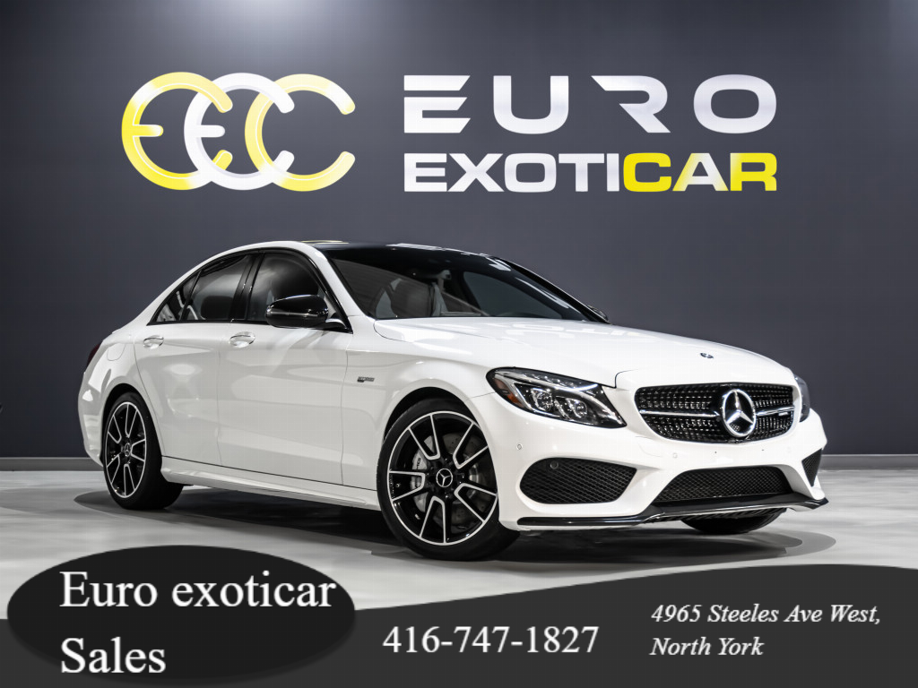 2017 Mercedes-Benz C-Class AMG C43 AWD 362HP SUNROOF NAV CAM